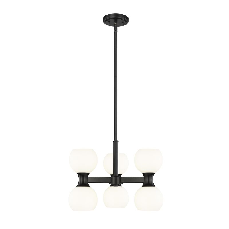 Artemis 18 Inch 6 Light Mini Chandelier by Z-Lite