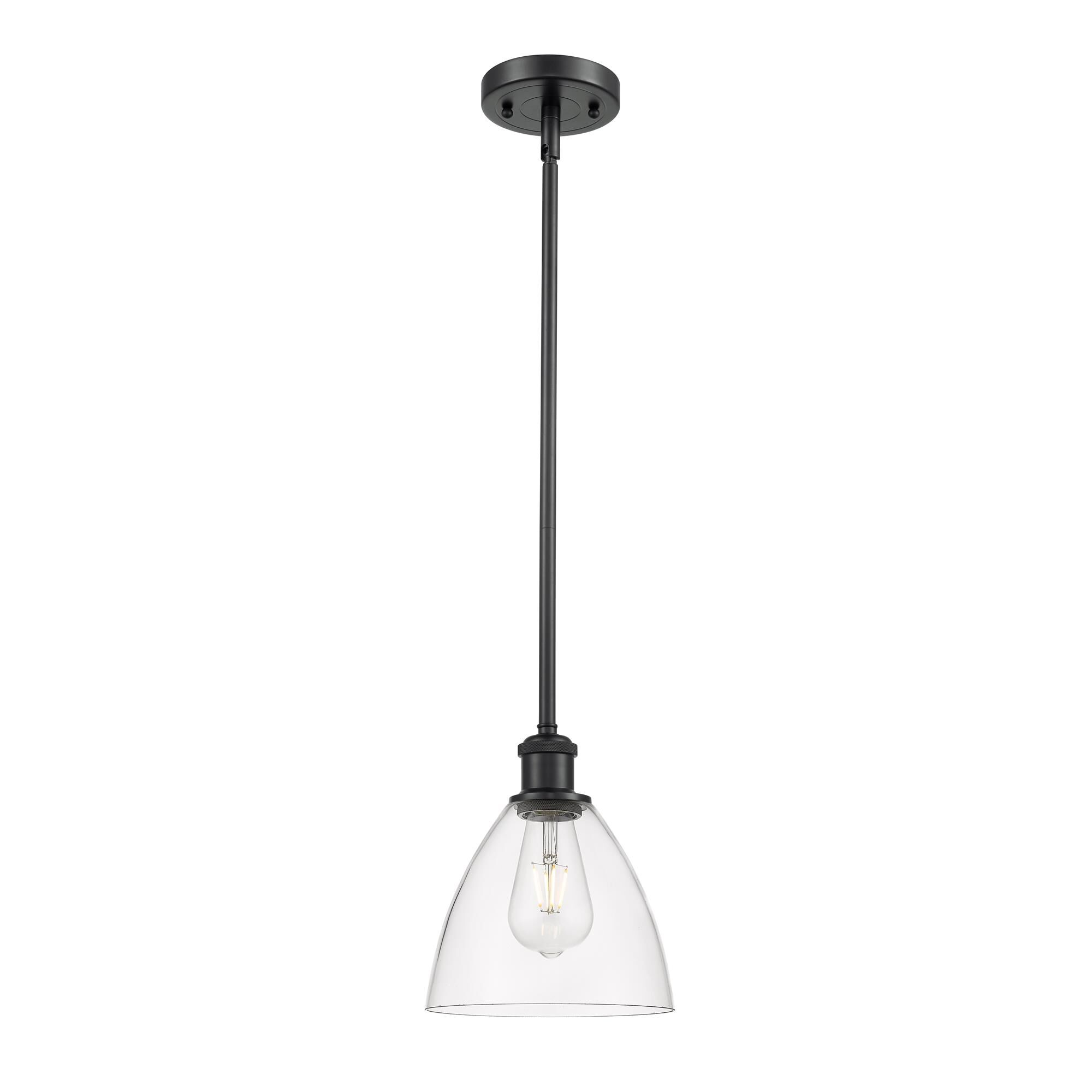 Shown in Matte Black finish and Cased Matte White glass