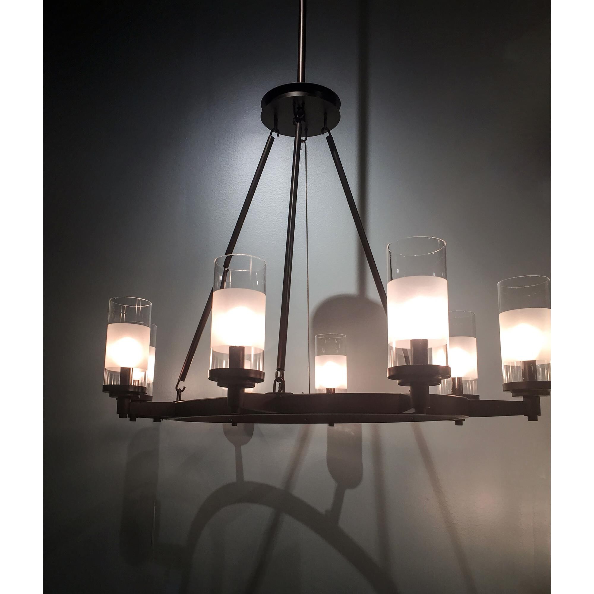 Crescendo 36 Inch 8 Light Chandelier by Maxim Lighting