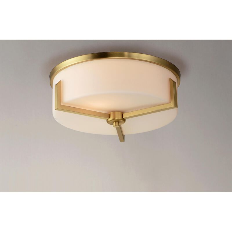 Dart 14 Inch 3 Light Flush Mount by Maxim Lighting
