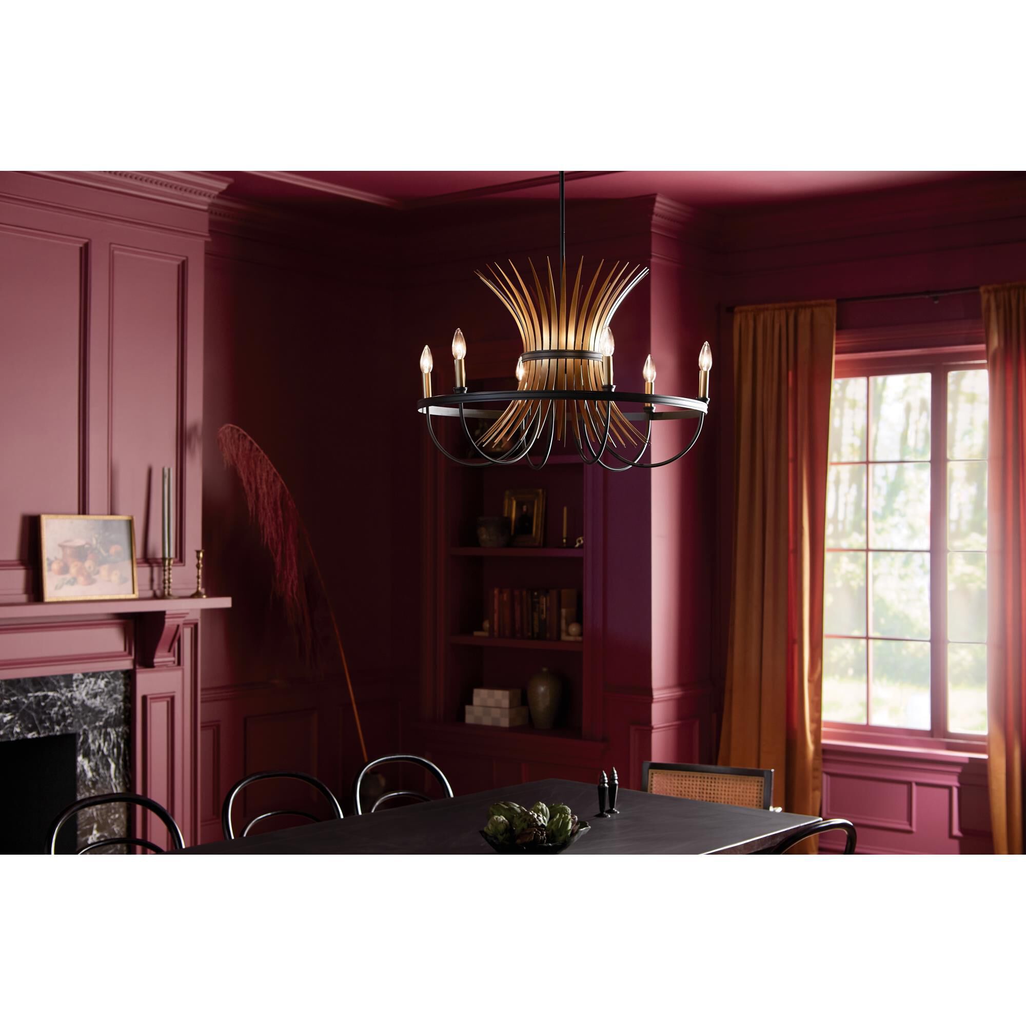 Shown in Black finish