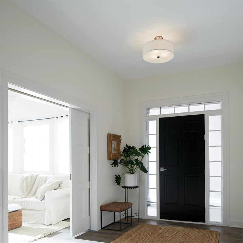 Shailene 18 Inch Semi Flush Mount by Kichler