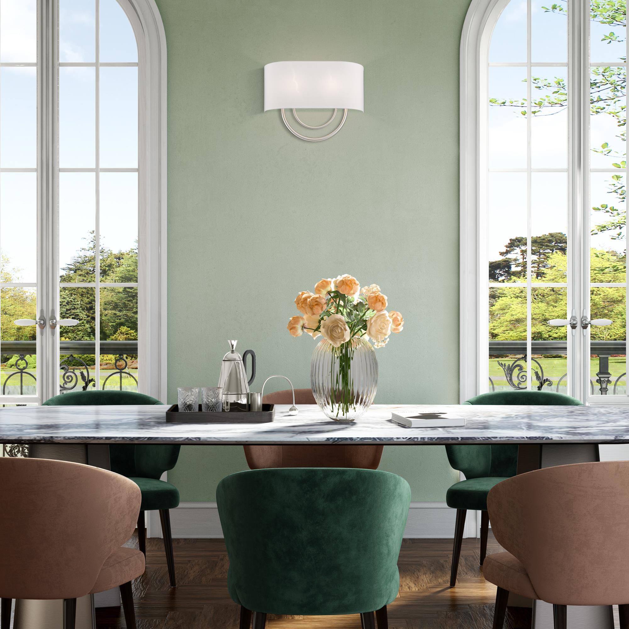 Stratton 15 Inch Wall Sconce by Livex Lighting