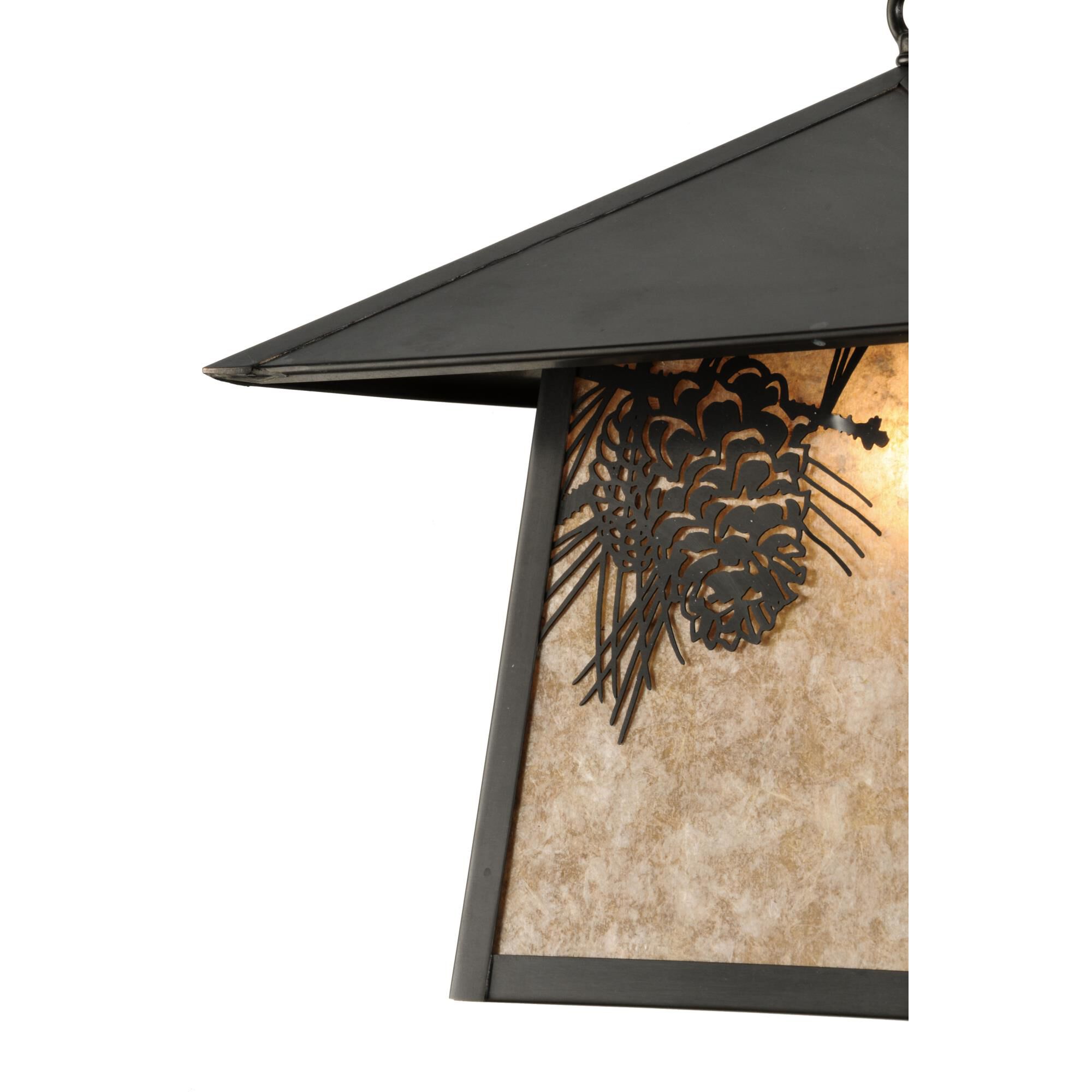 Meyda Lighting Stillwater 15 Inch Tall Outdoor Wall Light