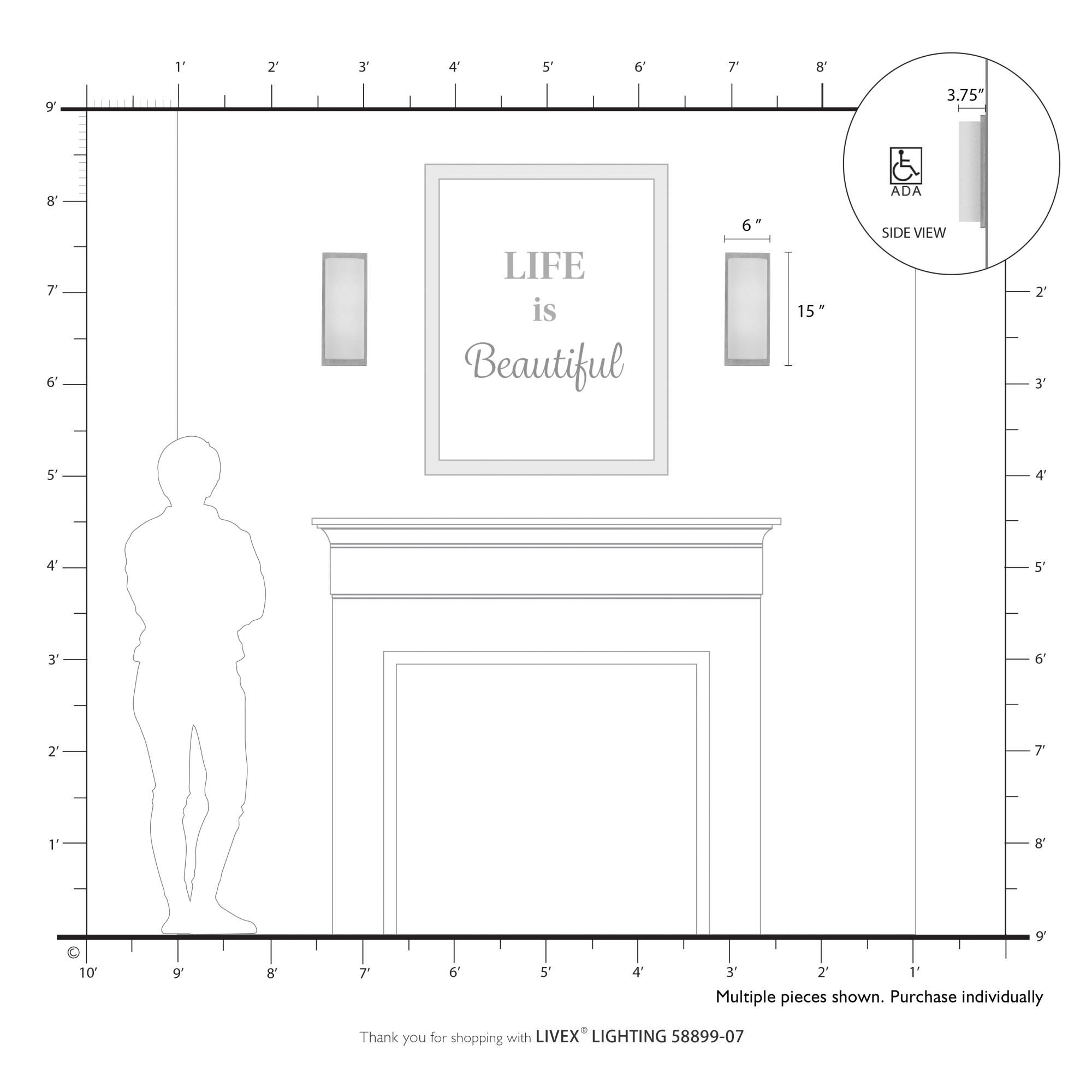 Bellingham Wall Sconce by Livex Lighting