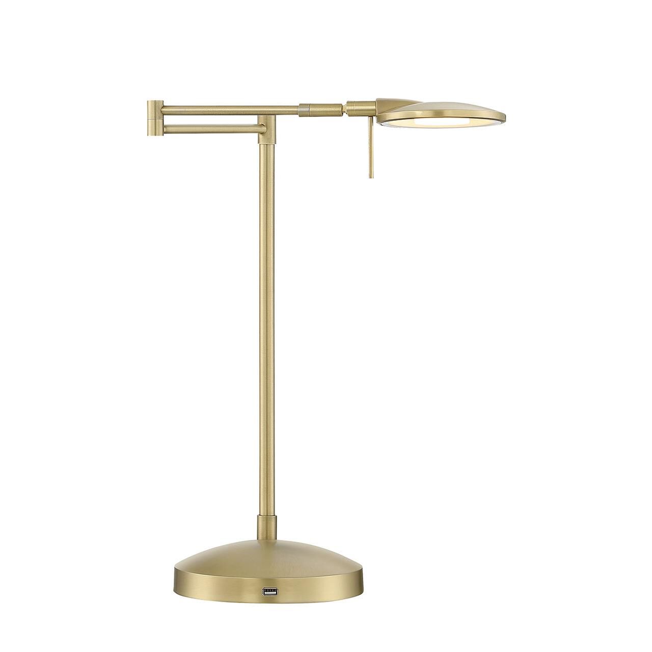 Dessau Turbo Swing 22 Inch Desk Lamp by Arnsberg