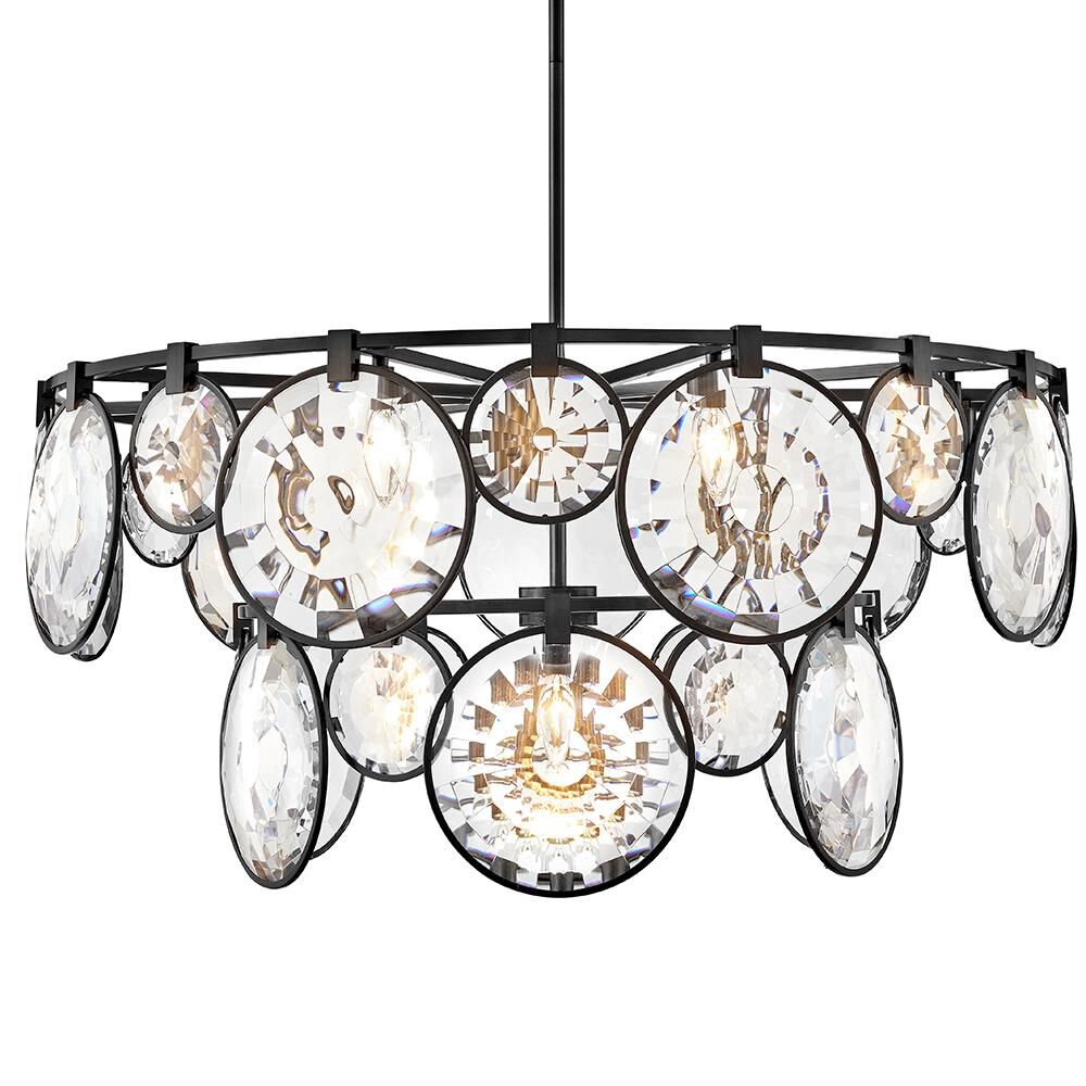 Nala 40 Inch 15 Light LED Chandelier by Fredrick Ramond