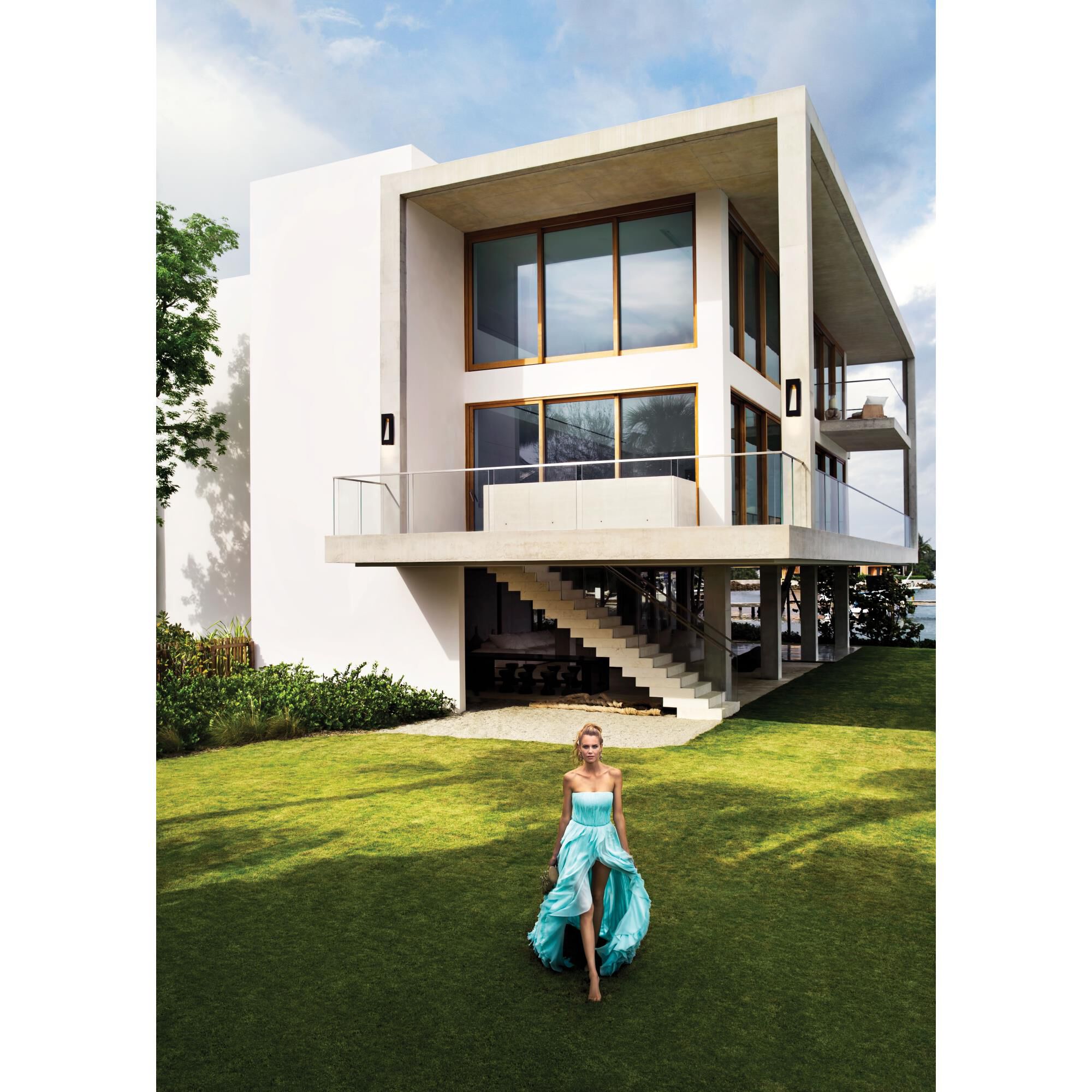 Luna 24 Inch Tall 2 Light Outdoor Hanging Lantern by Hinkley Lighting