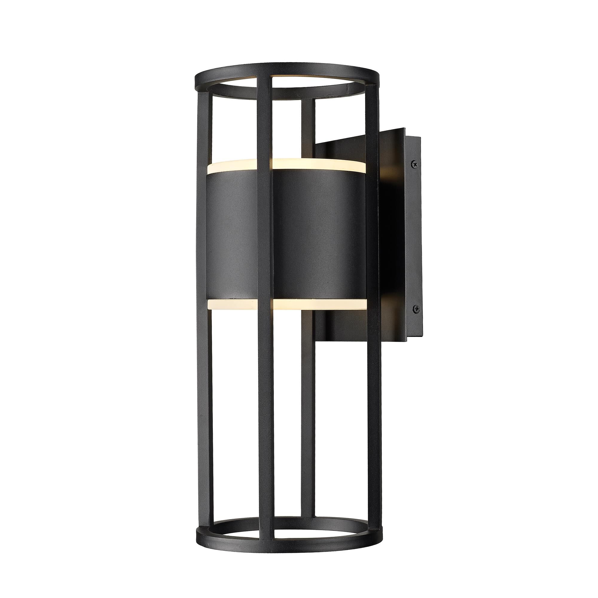 Luca 18 Inch Tall 2 Light LED Outdoor Wall Light by Z-Lite