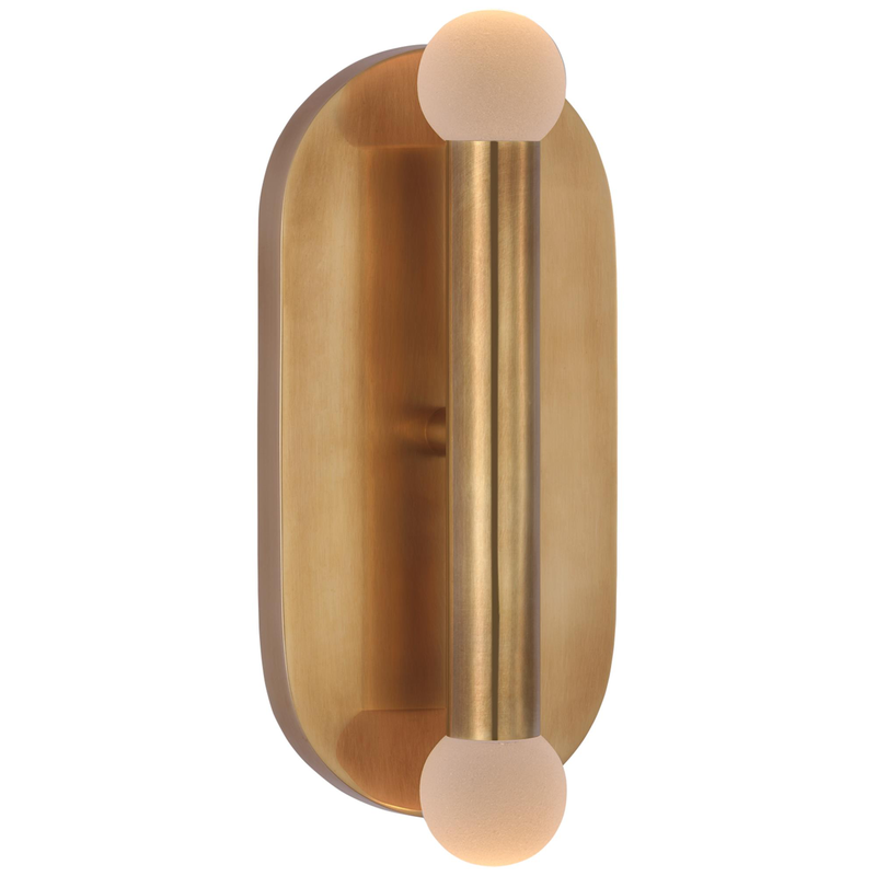 Visual Comfort Signature Collection Kelly Wearstler Rousseau 10 Inch LED Bath Vanity Light