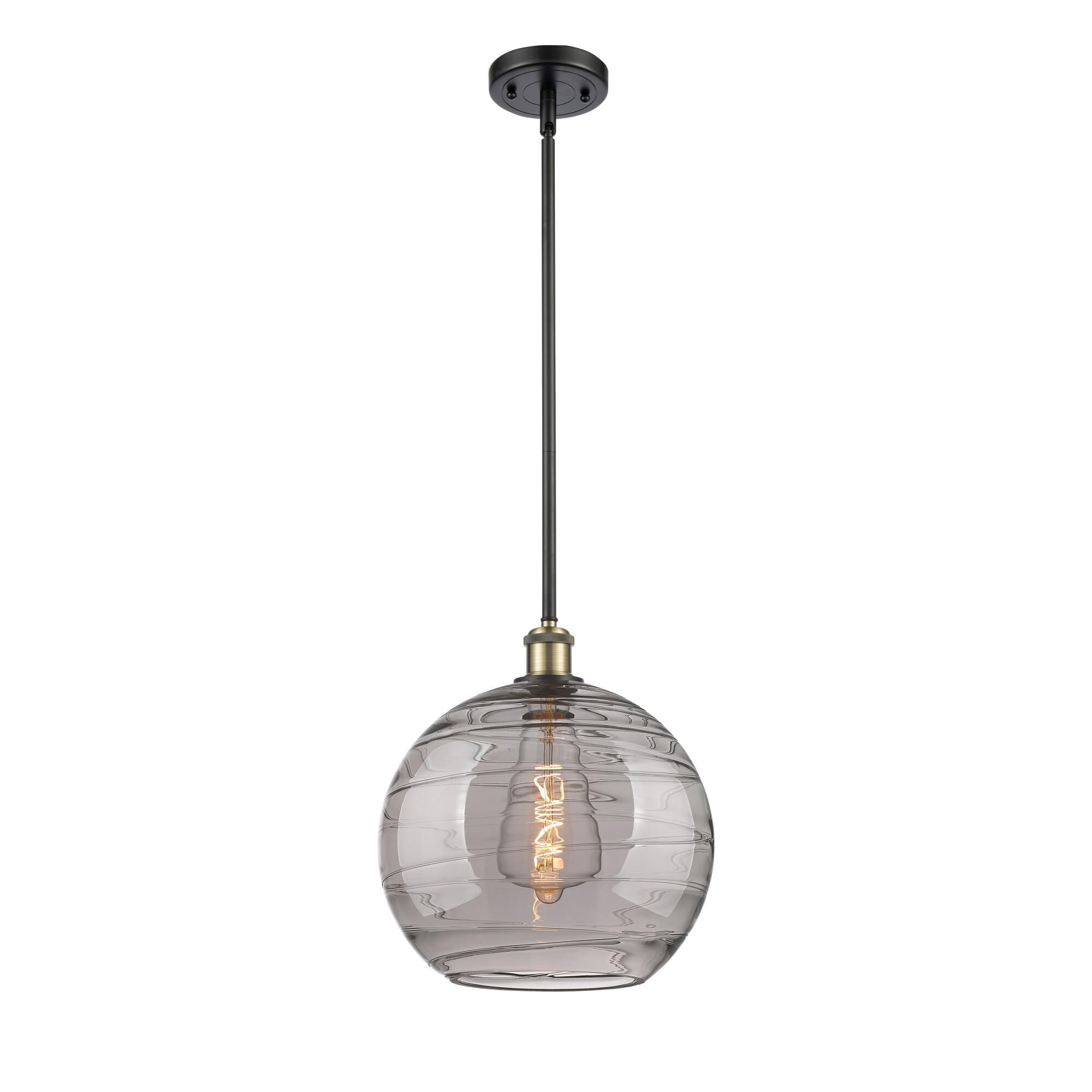 Bruno Marashlian Athens Deco Swirl 12 Inch Mini Pendant by Innovations Lighting