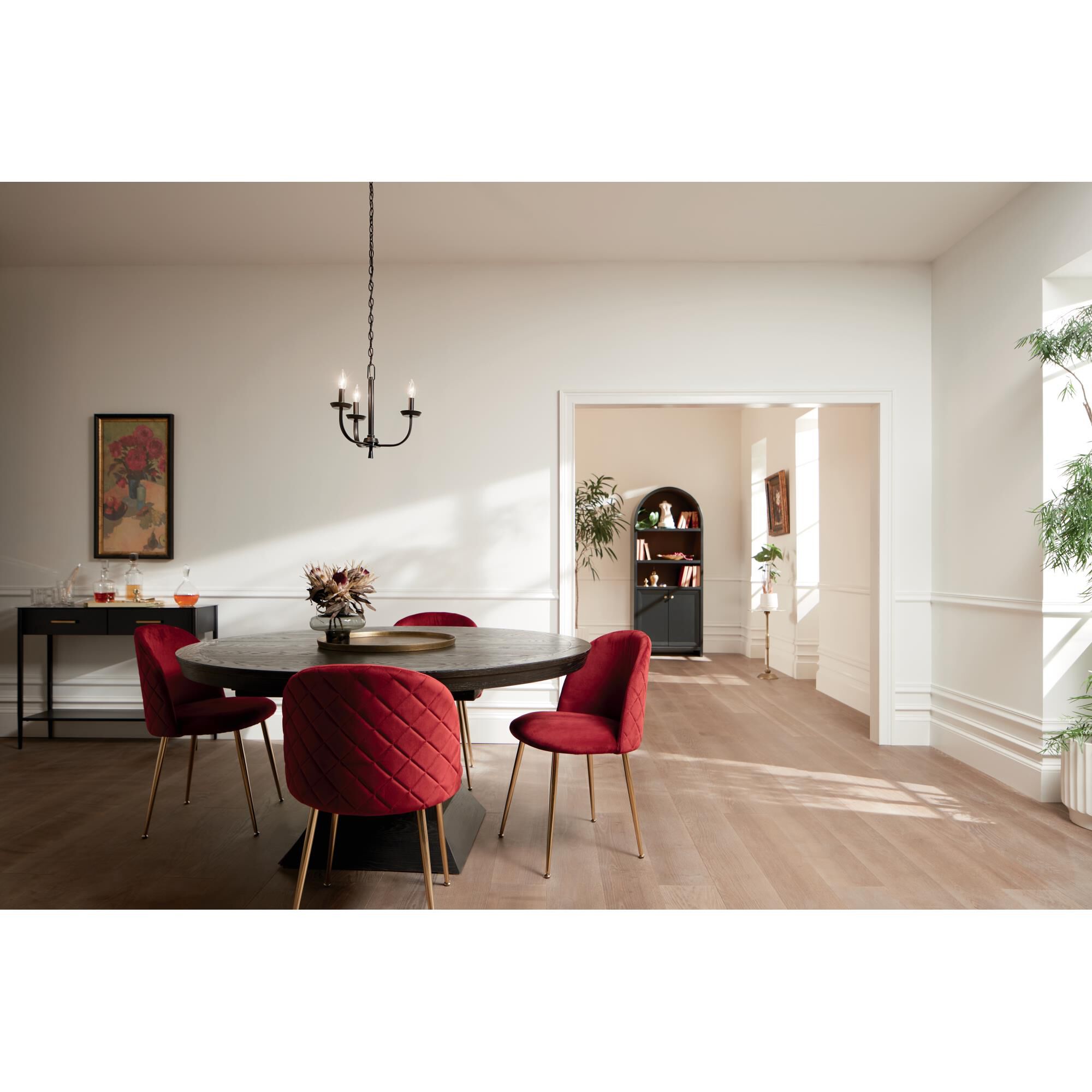 Kennewick 16 Inch 3 Light Mini Chandelier by Kichler Lighting