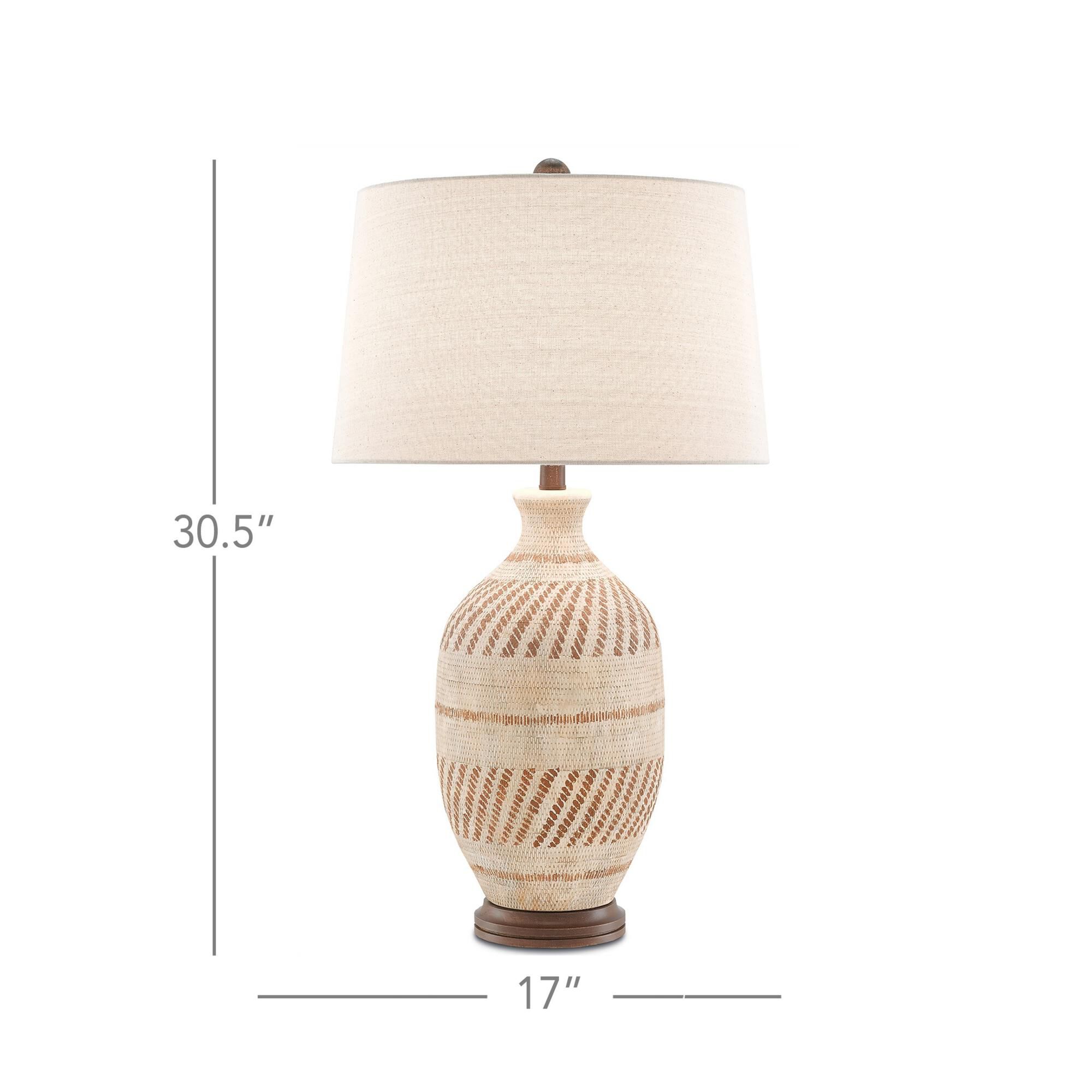 Faiyum Table Lamp by Currey and Company