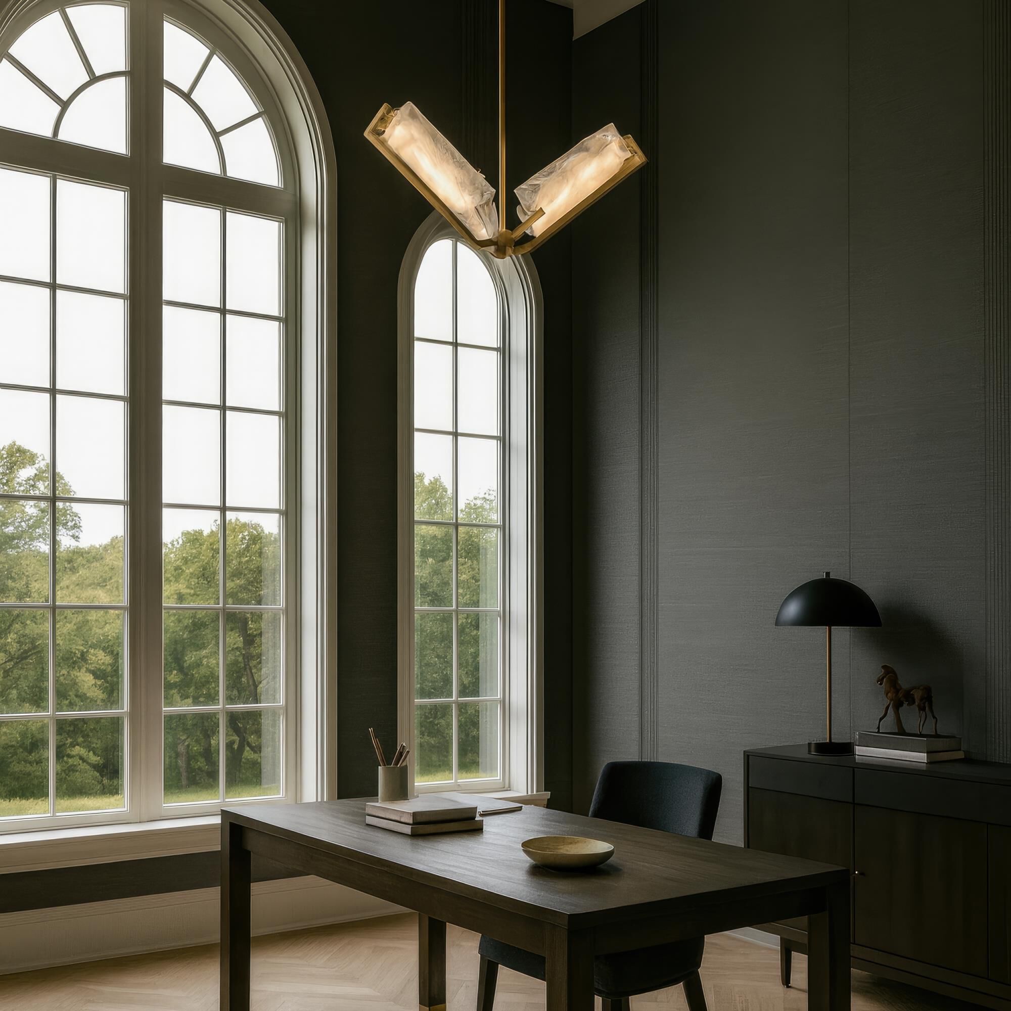 Ron Henderson Mingle 31 Inch Chandelier by Varaluz