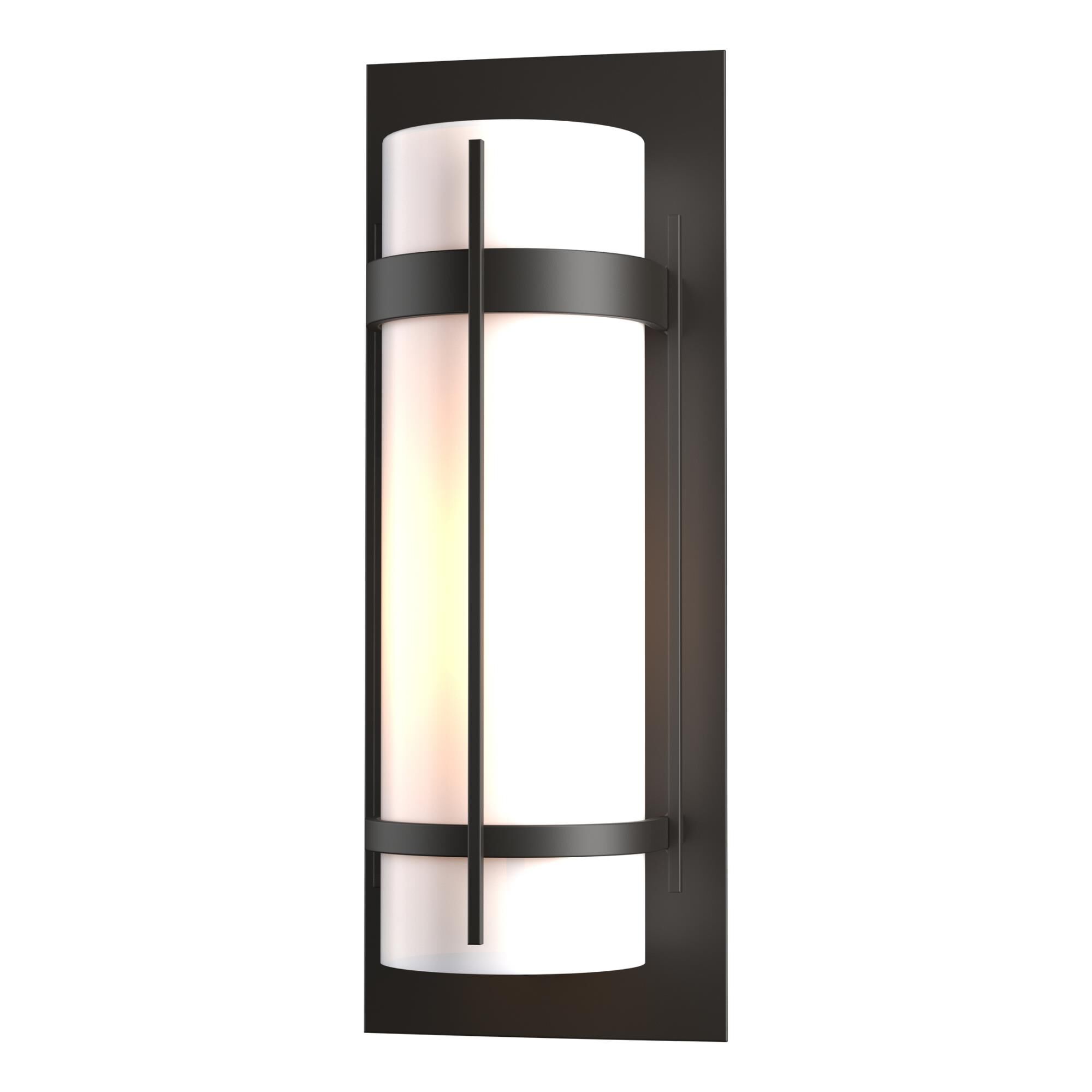 Hubbardton Forge Banded 20 Inch Tall Outdoor Wall Light