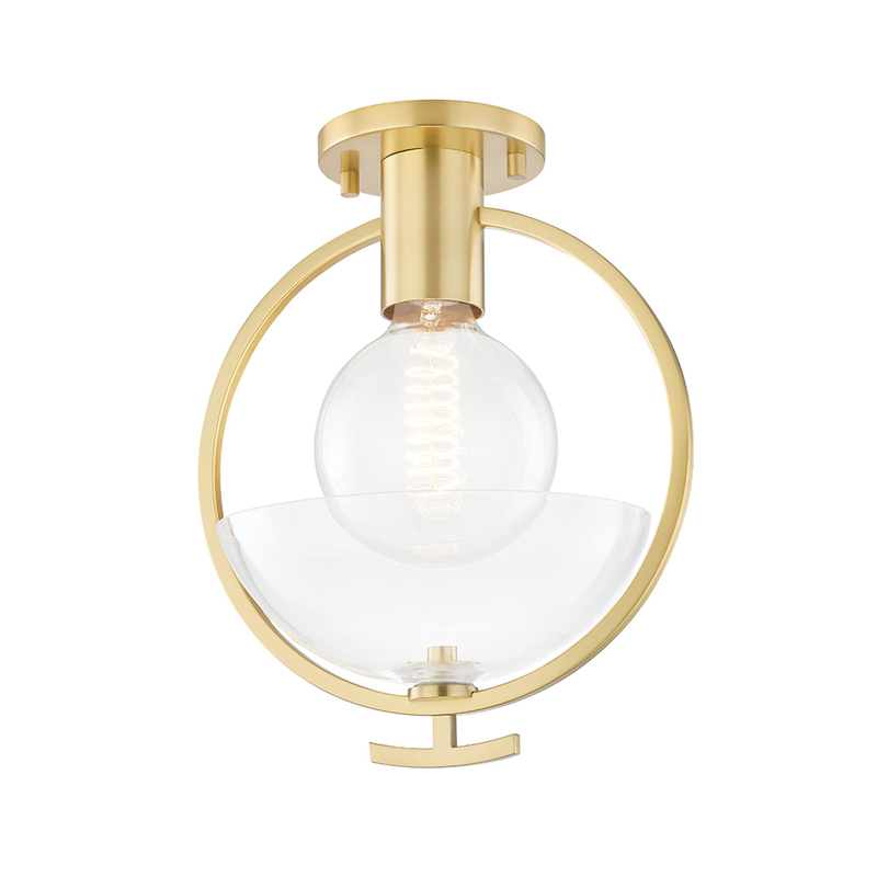 Ringo 10 Inch Semi Flush Mount by Mitzi