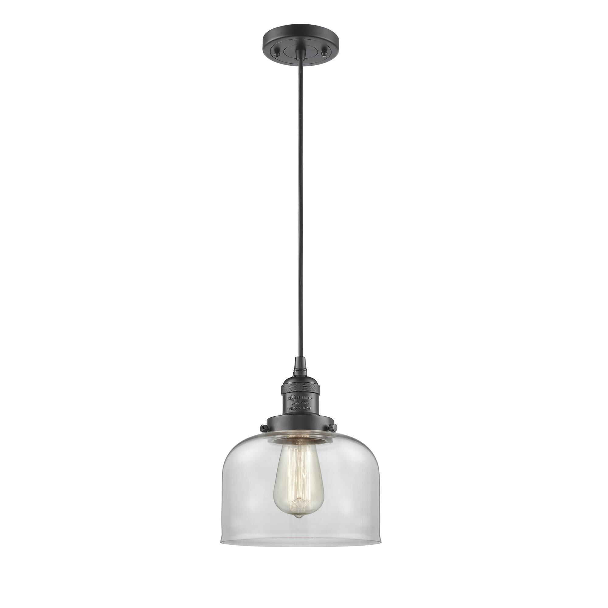 Bruno Marashlian Large Bell 8 Inch Mini Pendant by Innovations Lighting