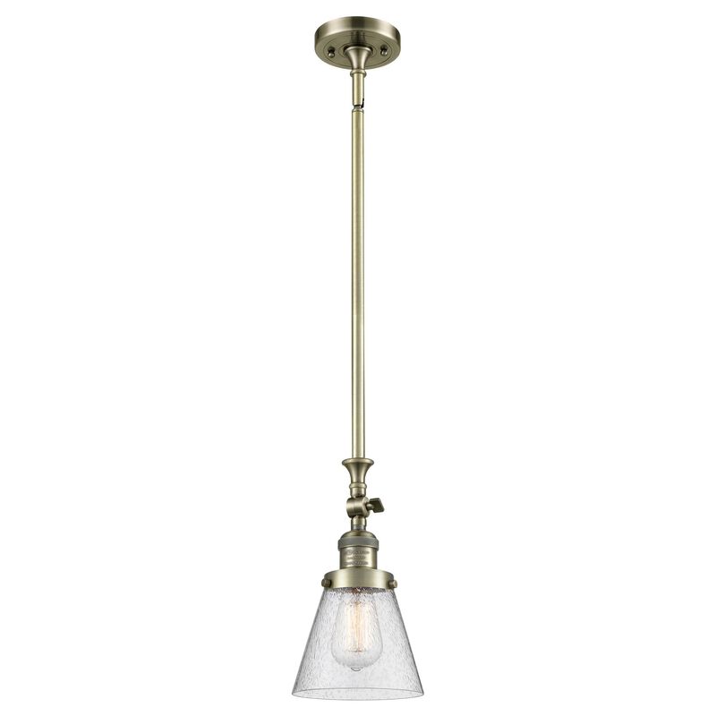 Bruno Marashlian Small Cone 6 Inch Mini Pendant by Innovations Lighting