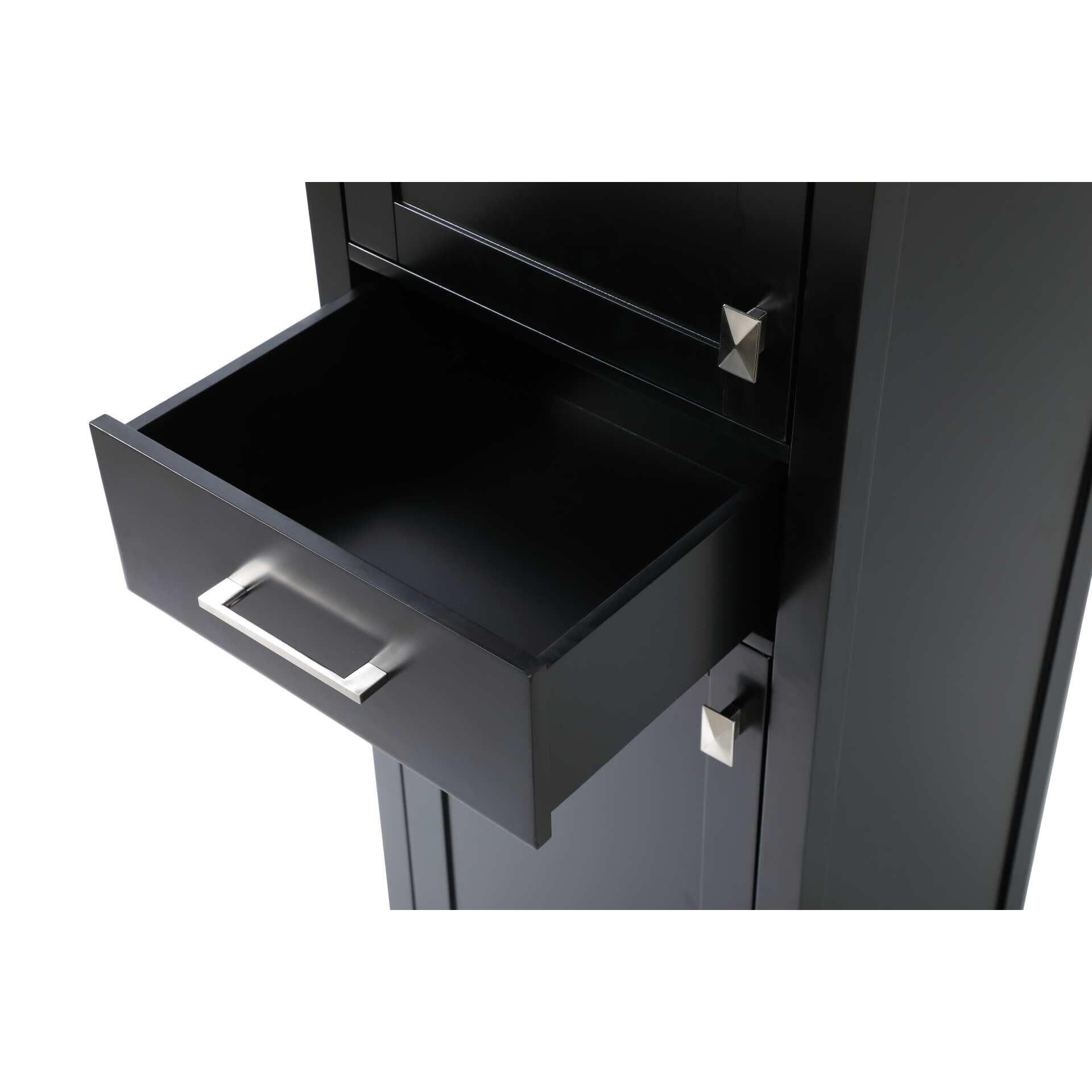 Irene 72 Inch Storage Cabinet by Elegant Decor