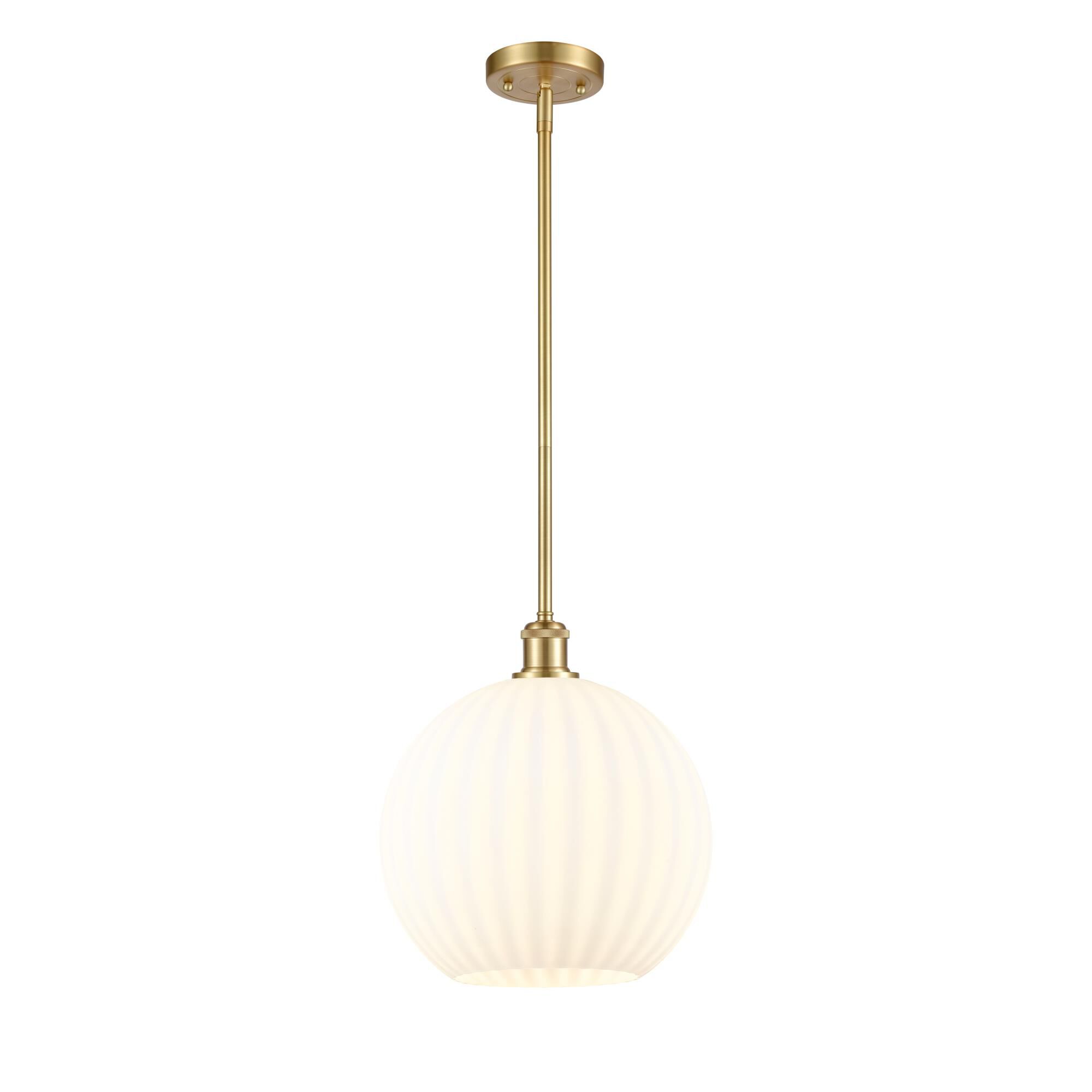 White Venetian Large Pendant by Innovations Lighting