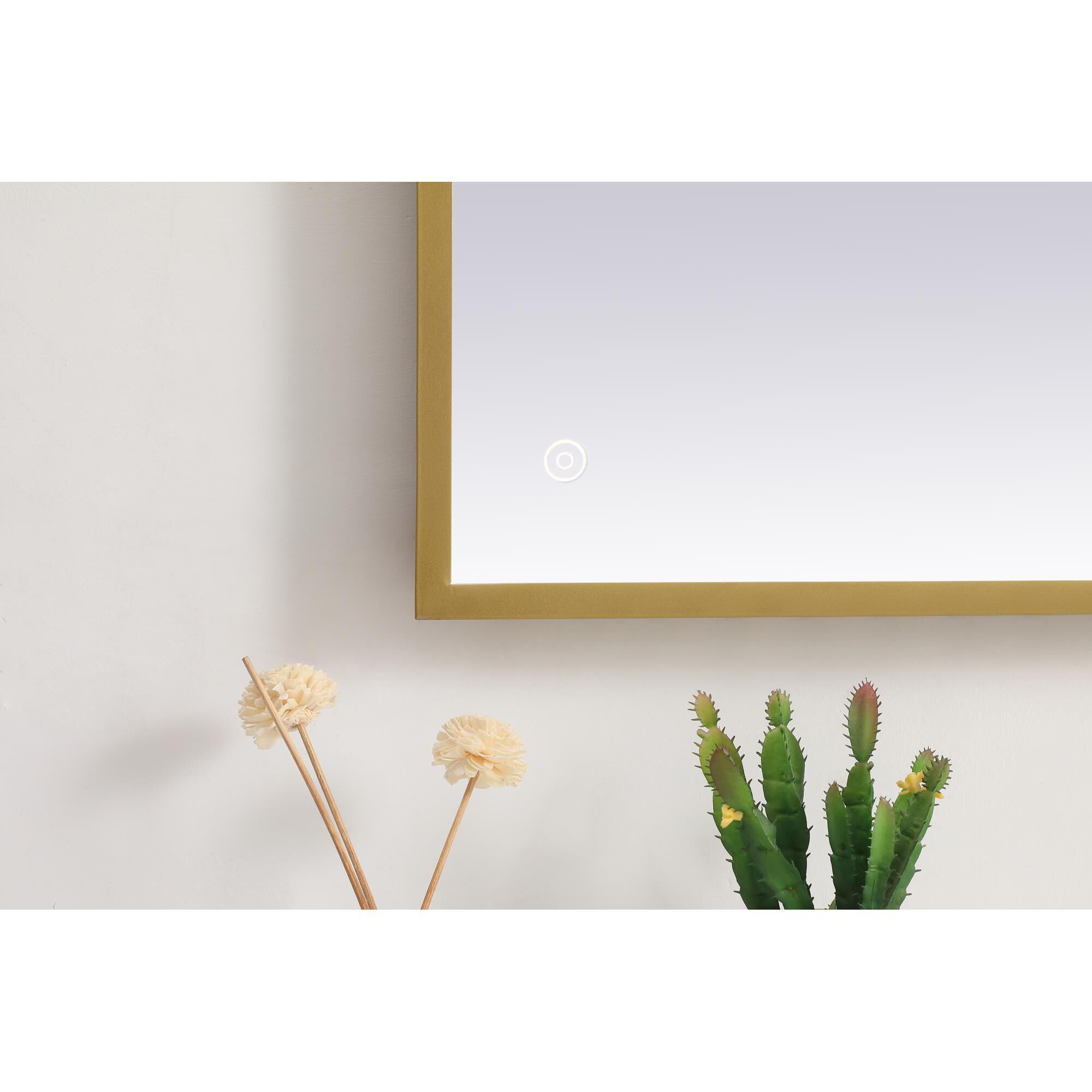 Pier LED Lighted Mirror by Elegant Decor