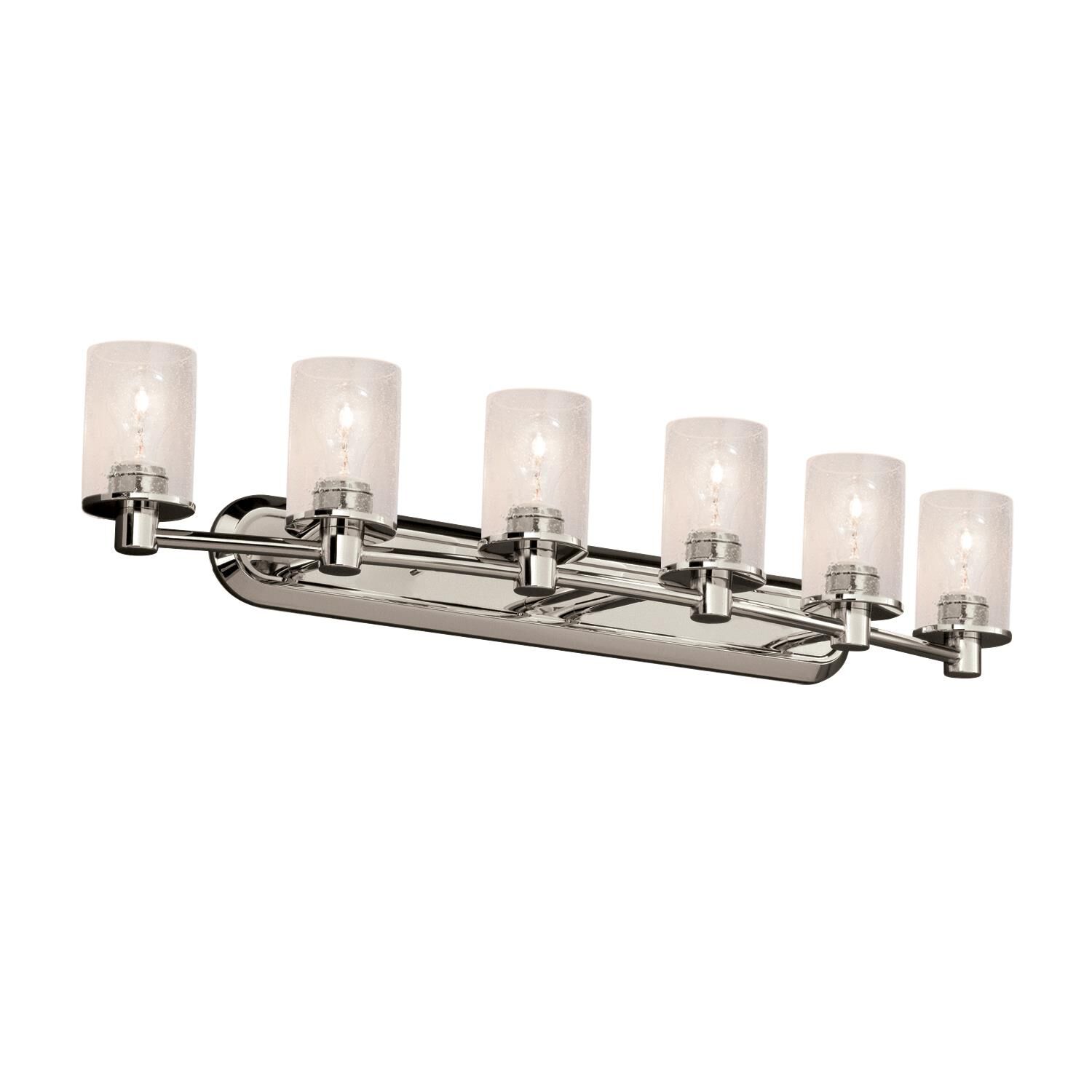 Fusion - Rondo 43 Inch 6 Light Bath Vanity Light by Justice Design Group