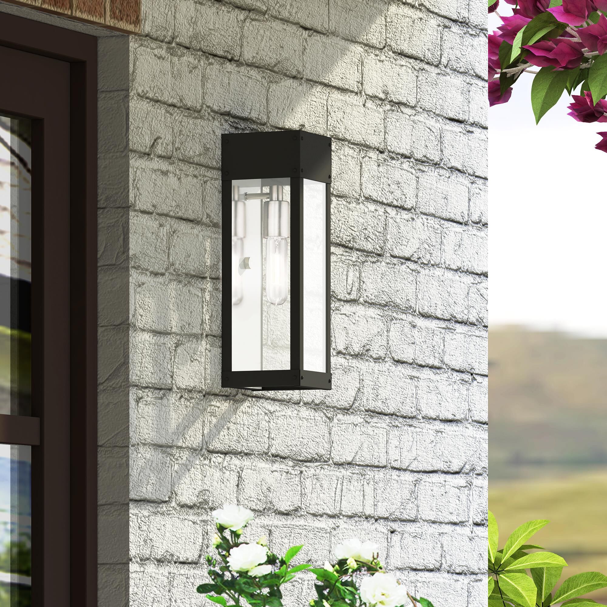 Barrett 15 Inch Tall 1 Light Outdoor Wall Light by Livex Lighting