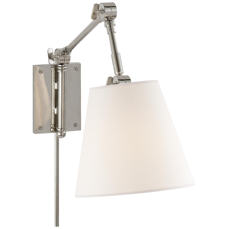 Suzanne Kasler Graves Wall Swing Lamp by Visual Comfort Signature Collection