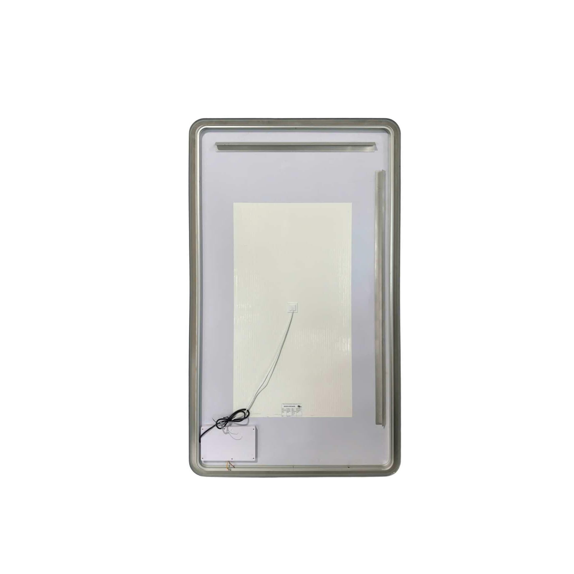 Harmoni 72 Inch Round LED Lighted Mirror by Elegant Decor