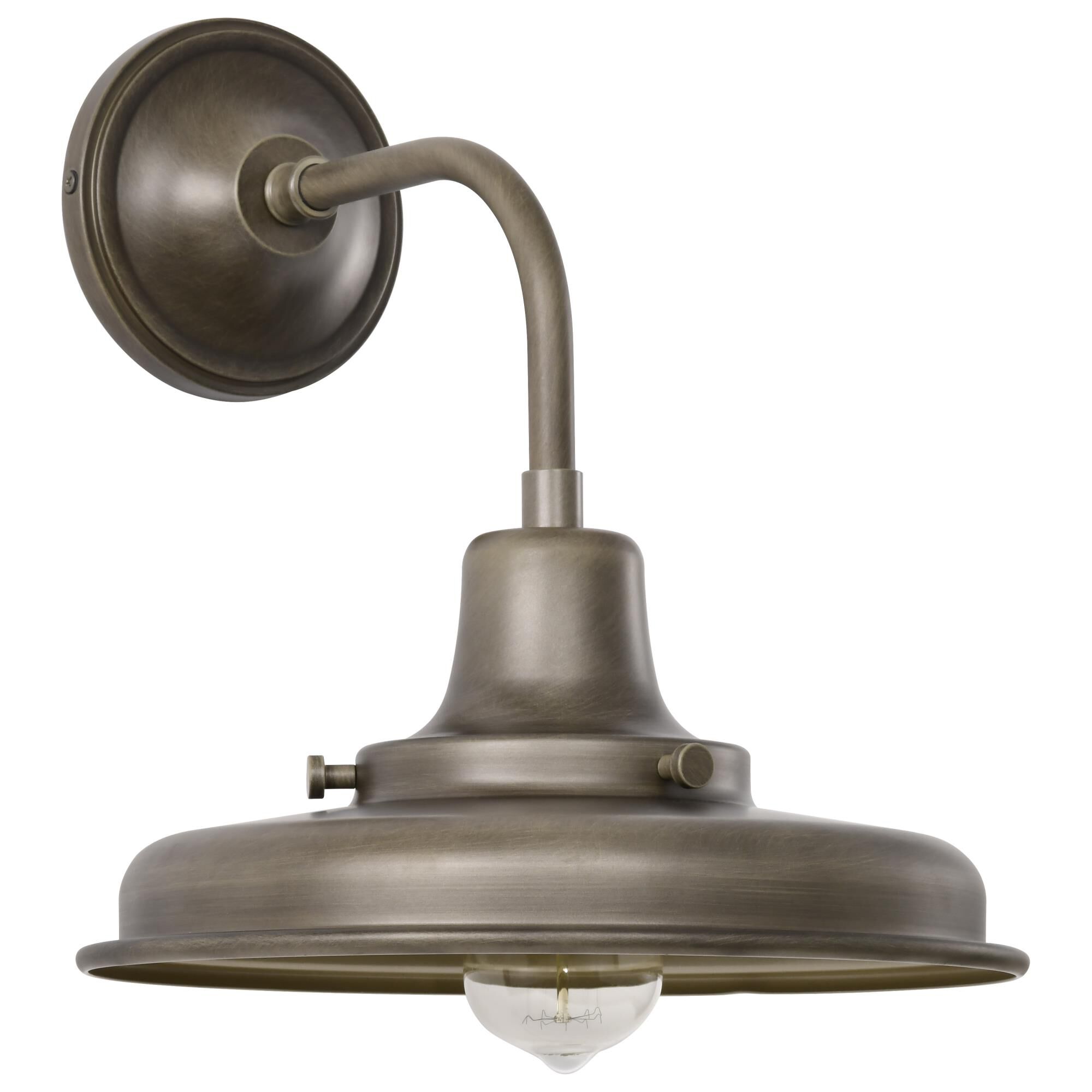 Shown in Burnished Bronze finish and Bronze shade