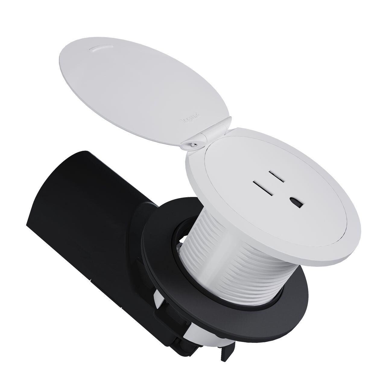 Shown in Matte White finish