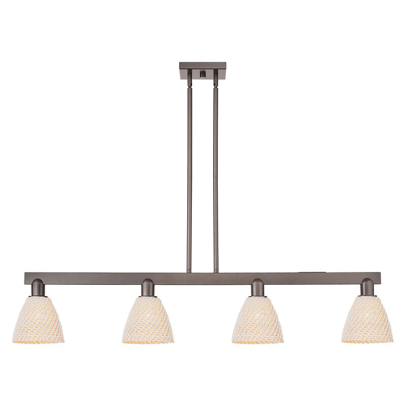 Bruno Marashlian Bristol Natural 52 Inch Linear Suspension Light by Innovations Lighting