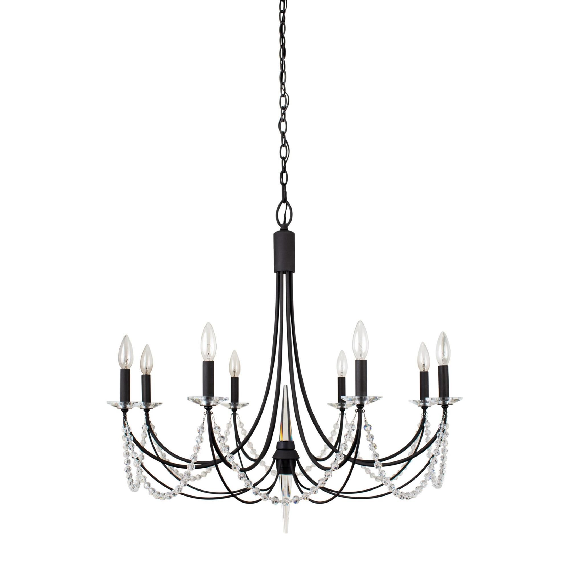 Brentwood 31 Inch 8 Light Chandelier by Varaluz