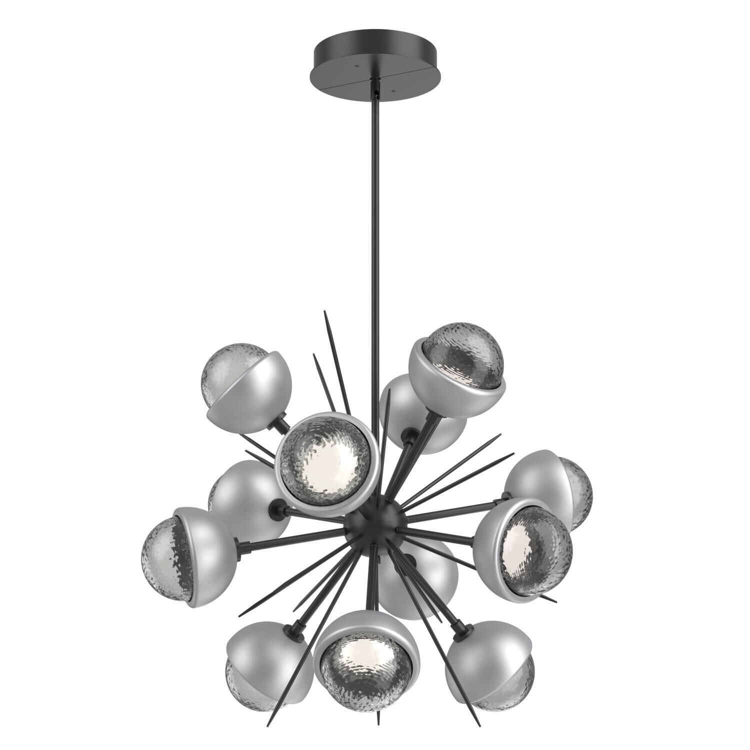 Shown in Matte Black finish and Smoke glass and Classic Silver accent