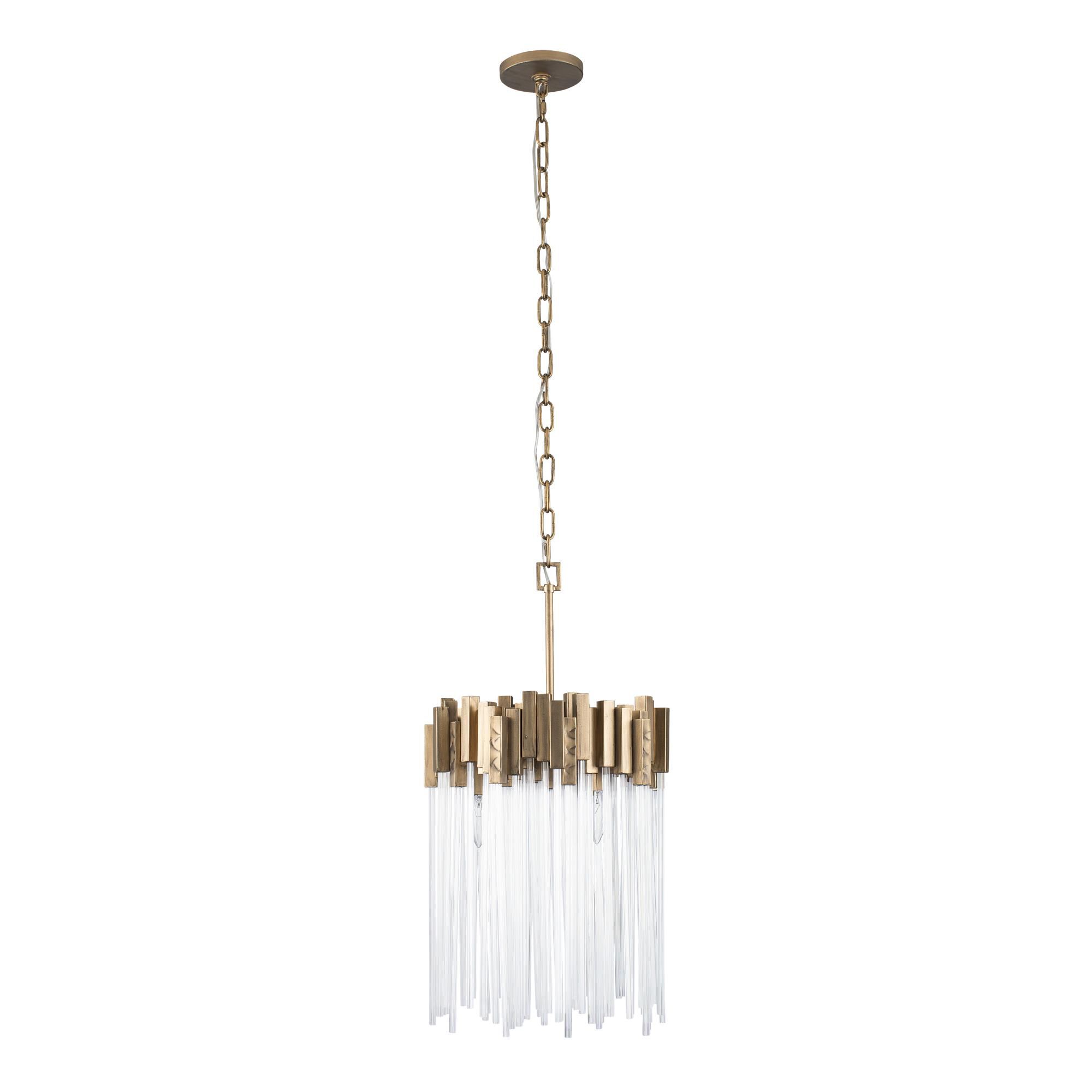 Shown in Havana Gold finish and Clear glass