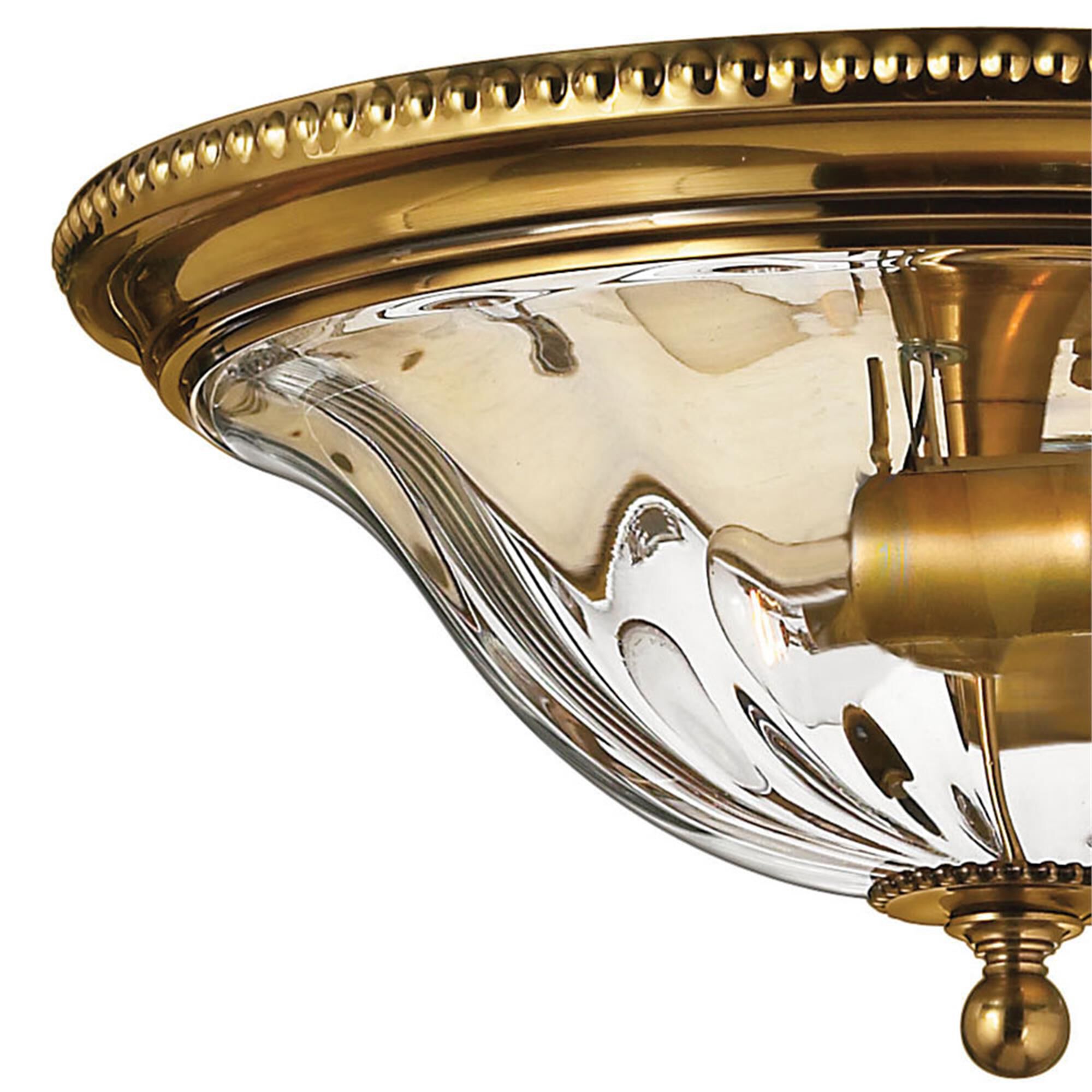 Cambridge 16 Inch 2 Light Flush Mount,