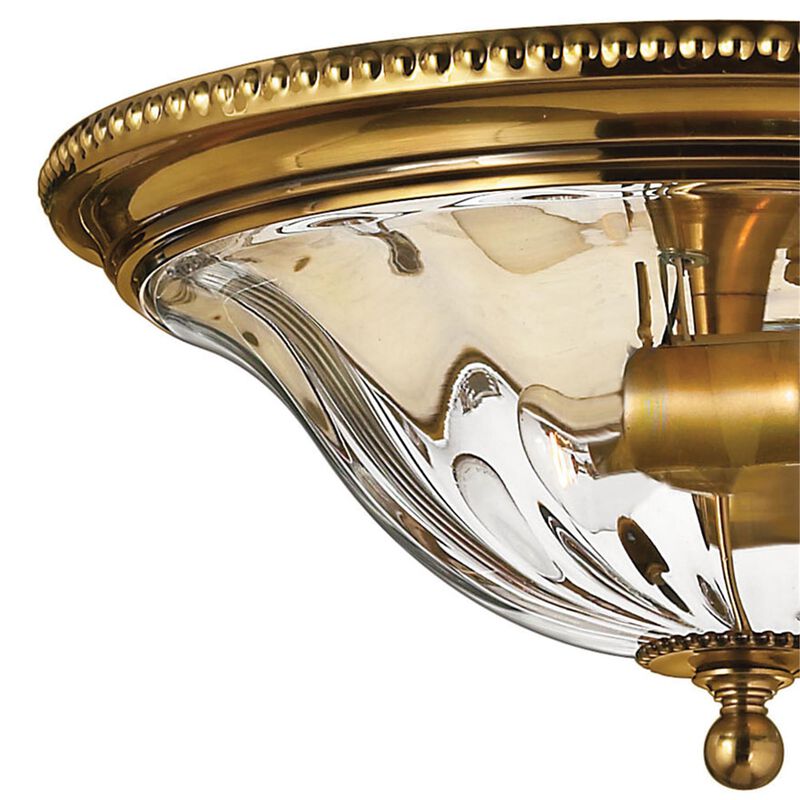 Cambridge 16 Inch 2 Light Flush Mount by Hinkley