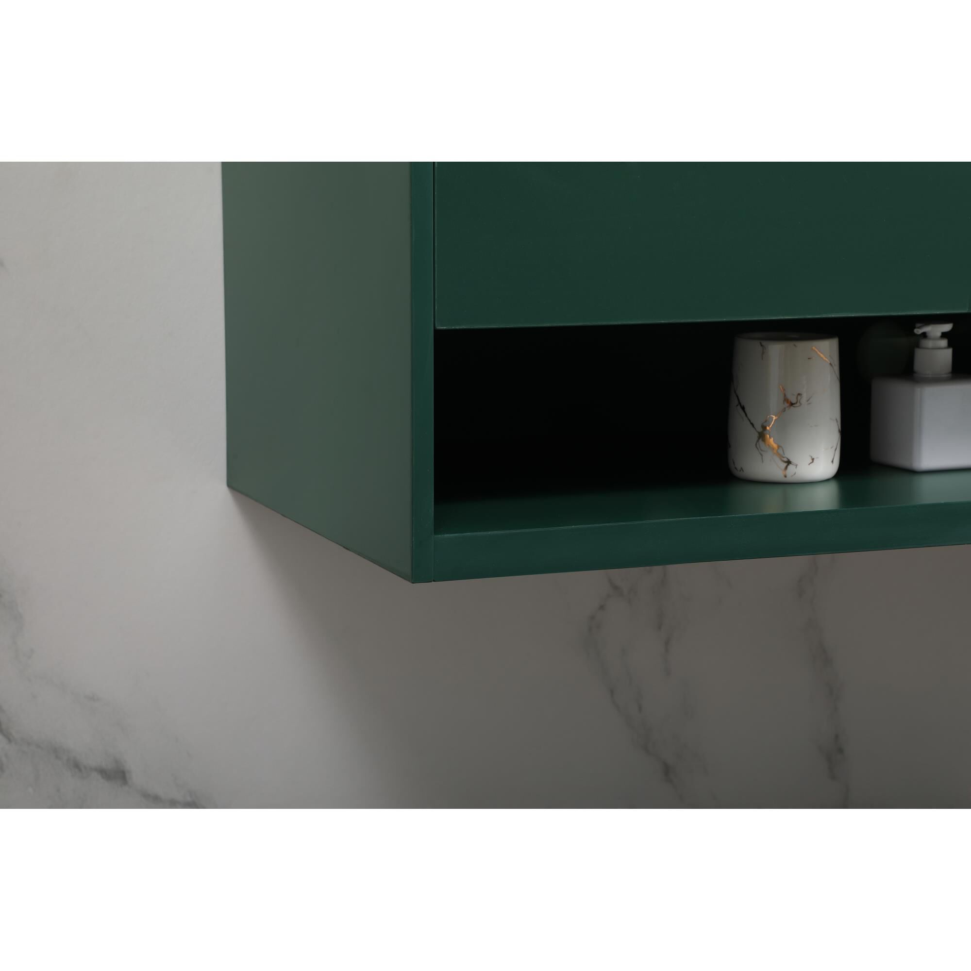 Shown in Green finish