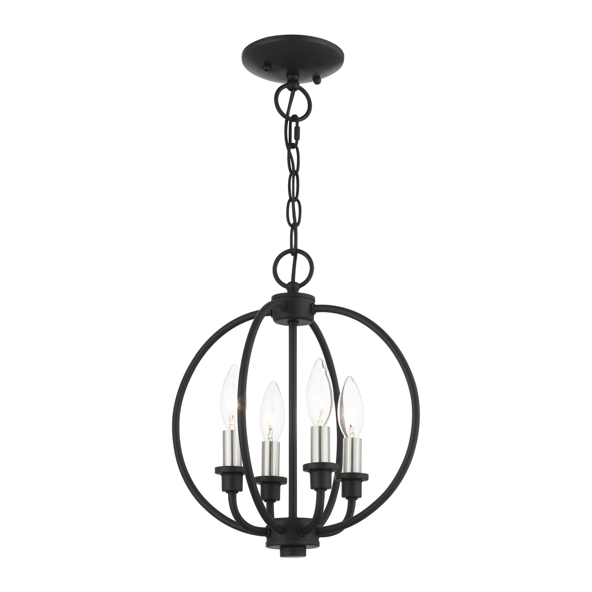 Milania 4 Light Mini Chandelier by Livex Lighting