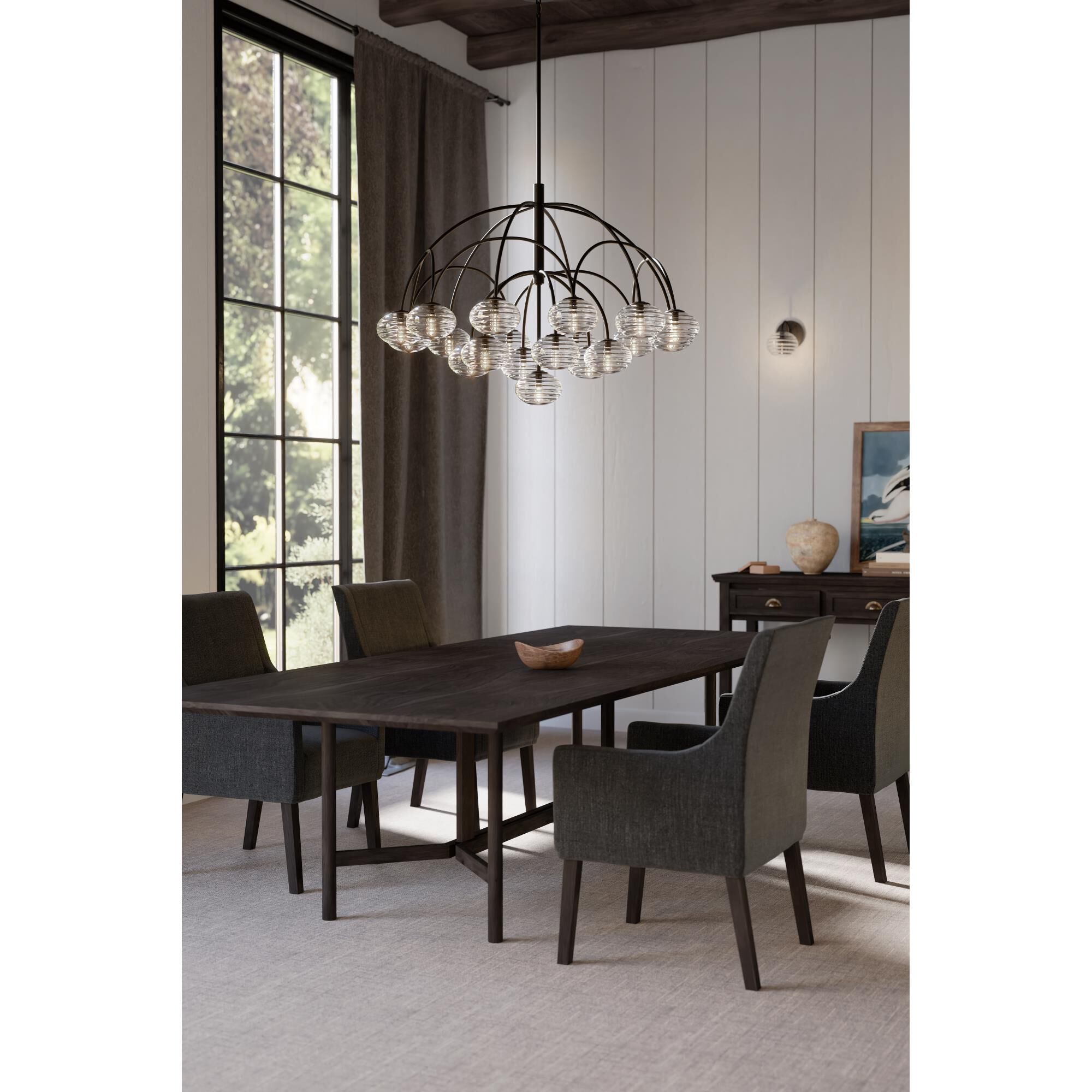 Lenora 48 Inch Chandelier by Metropolitan Lighting