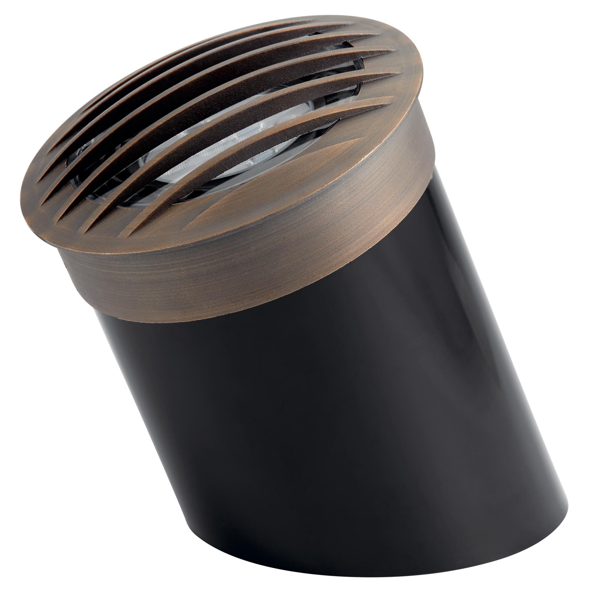 Shown in Centennial Brass finish and Clear Tempered Soda Lime glass