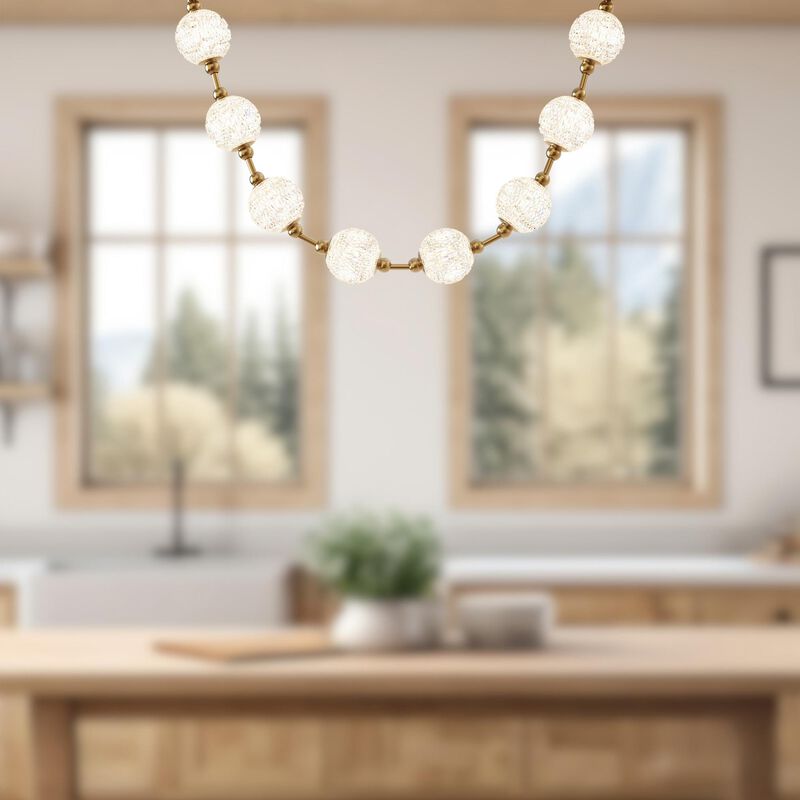 Alora Lighting NYC Studio Marni 58 Inch LED Linear Suspension Light