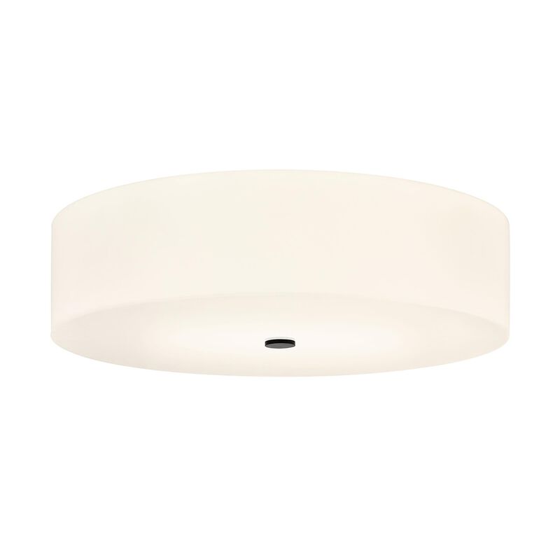 Acryluxe Classic 30 Inch 6 Light Flush Mount by Justice Design