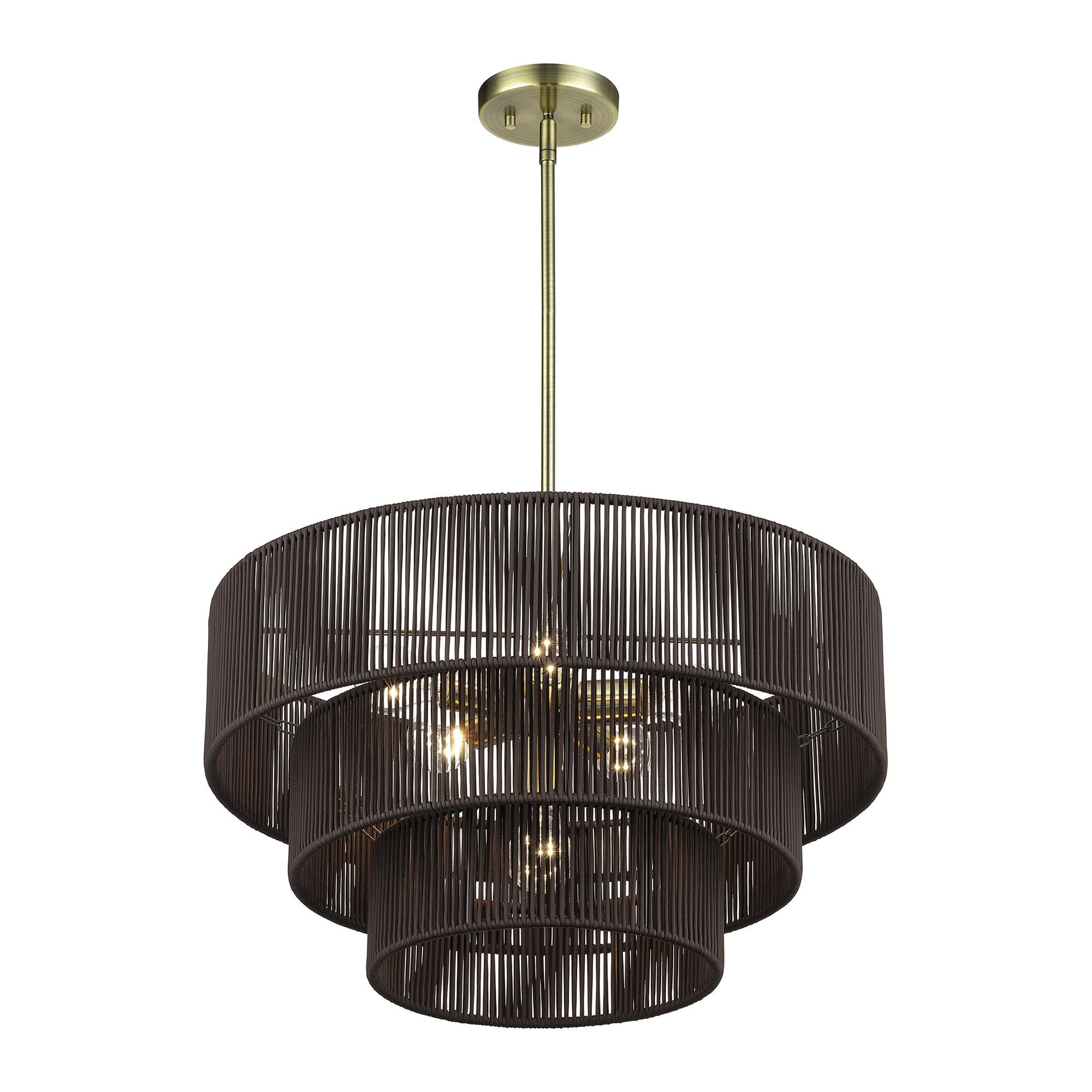 Acordia 23 Inch Large Pendant by Livex Lighting