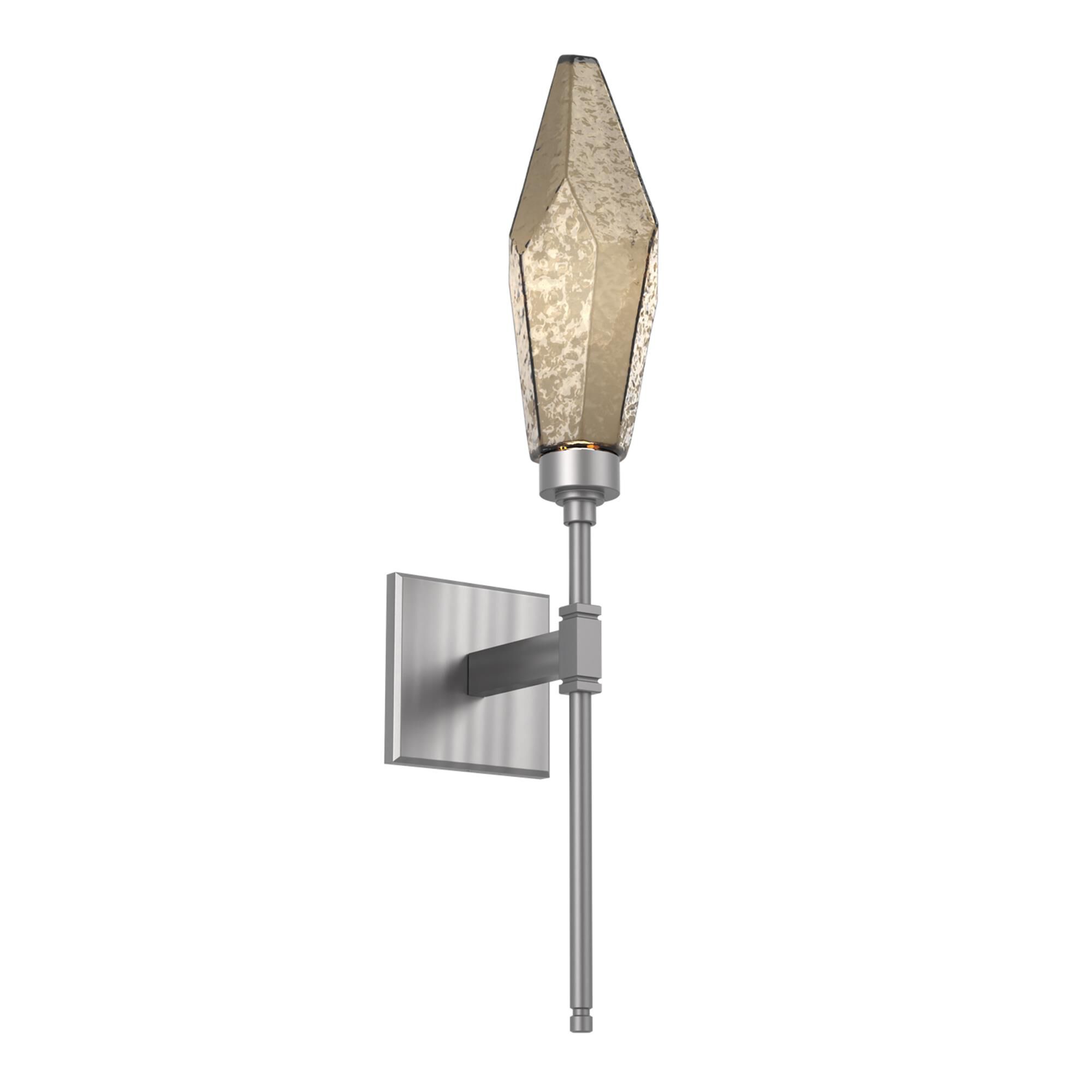 Rock Crystal Wall Sconce by Hammerton Studio