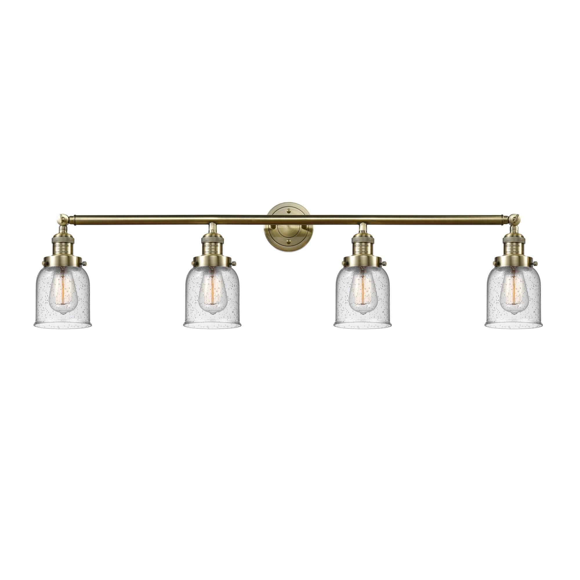 Bruno Marashlian Small Bell 42 Inch 4 Light Bath Vanity Light by Innovations Lighting
