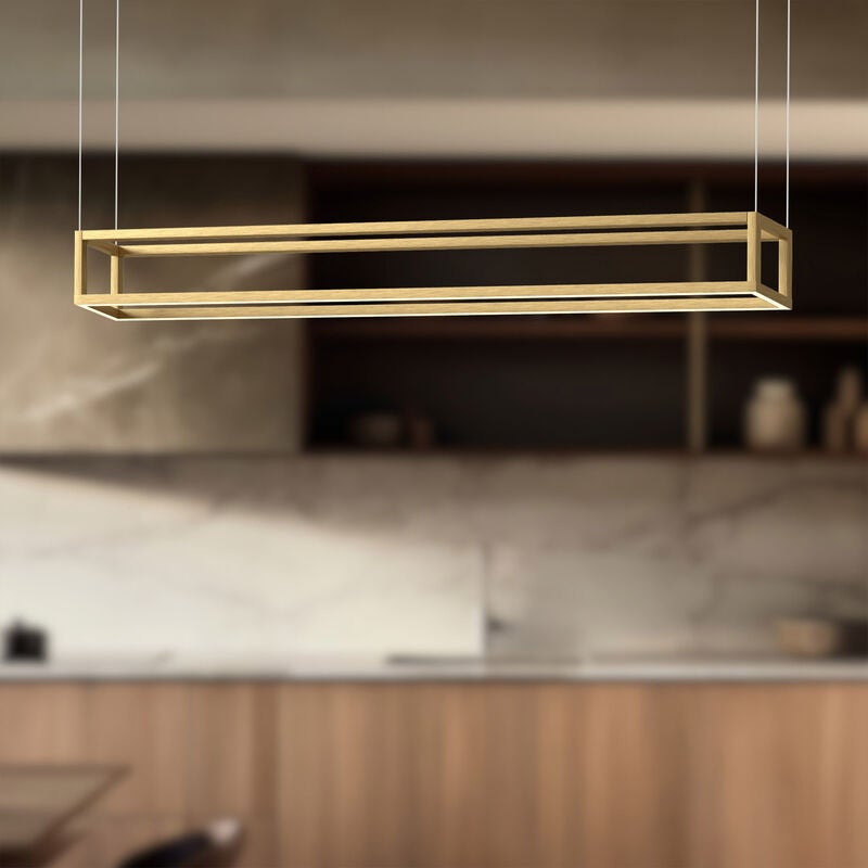 Plaza 47 Inch Linear Suspension Light Kuzco Lighting