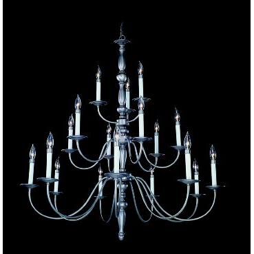Jamestown 42 Inch 18 Light Chandelier by Framburg