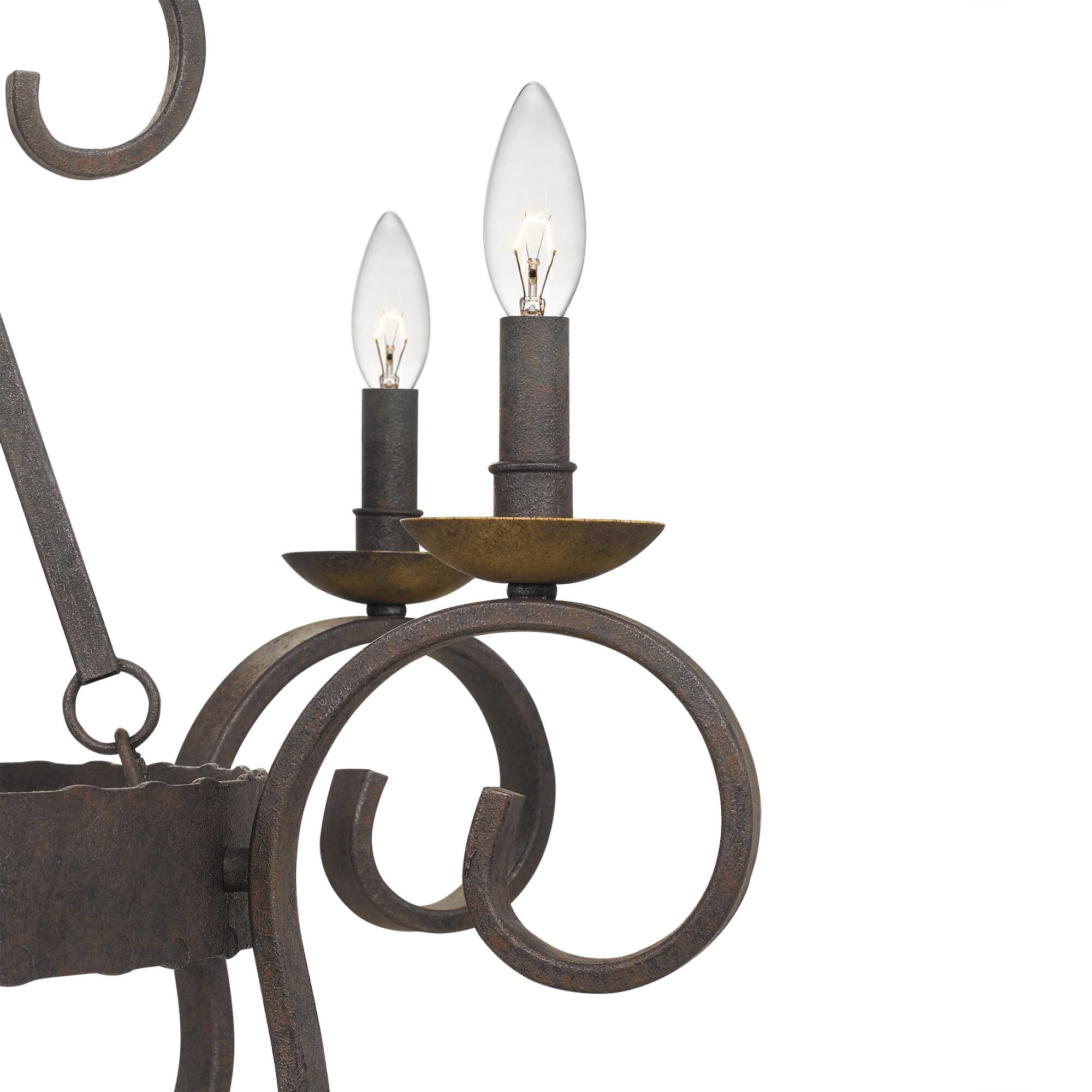 Noble 48 Inch 18 Light Chandelier by Quoizel