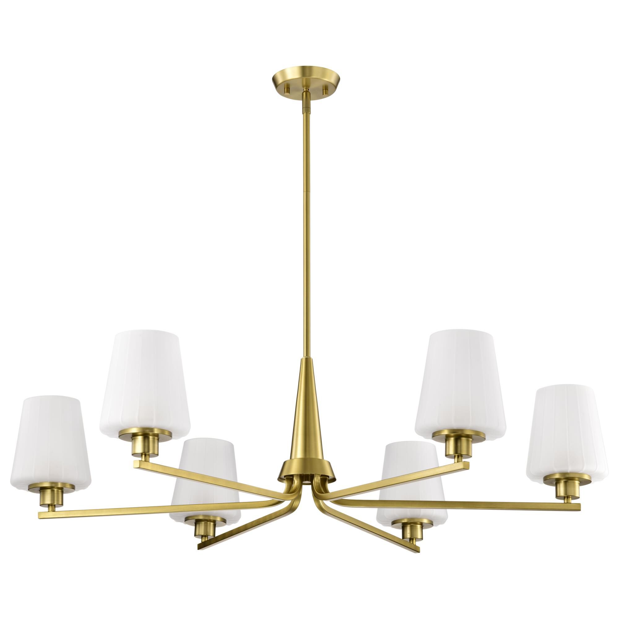 Lune 40 Inch Chandelier by Nuvo Lighting